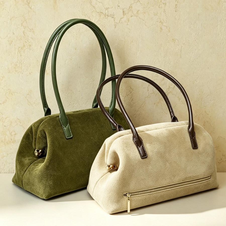 Amara Suede Shoulder Bag AS32