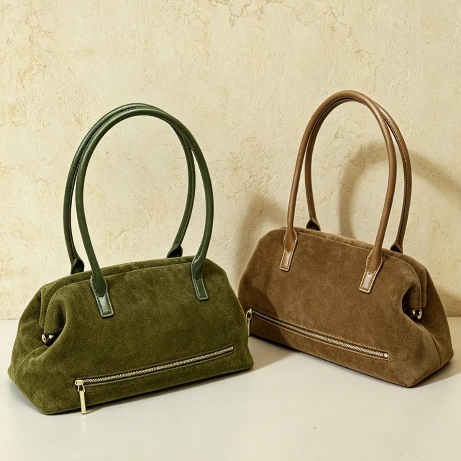 Amara Suede Shoulder Bag AS32