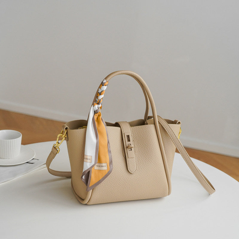 Amélie Soft-Grain Top Handle Bag BL42