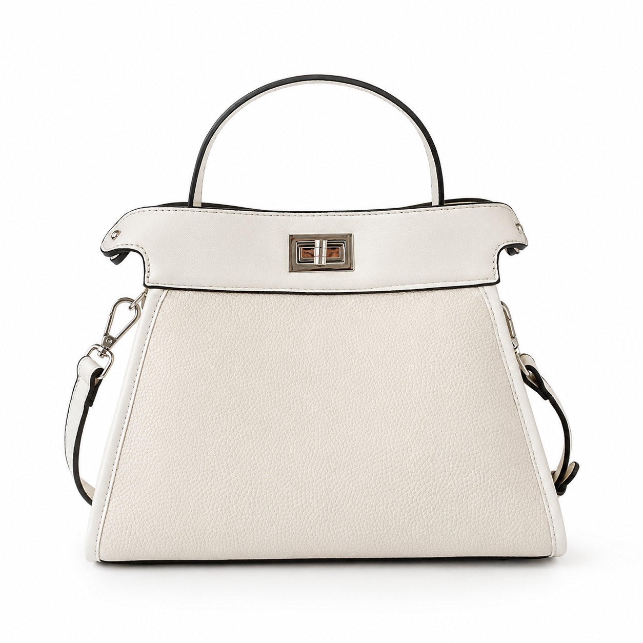 Aurelia Ivory Top Handle Bag MZ341