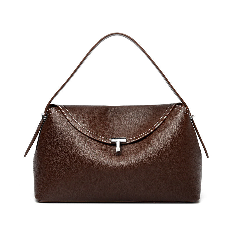 Camille Caramel Leather Handbag HB26