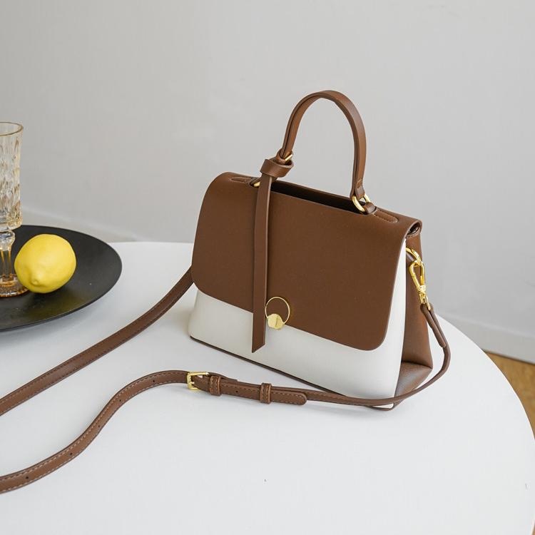 Elara Two-Tone Top Handle Bag CZ260
