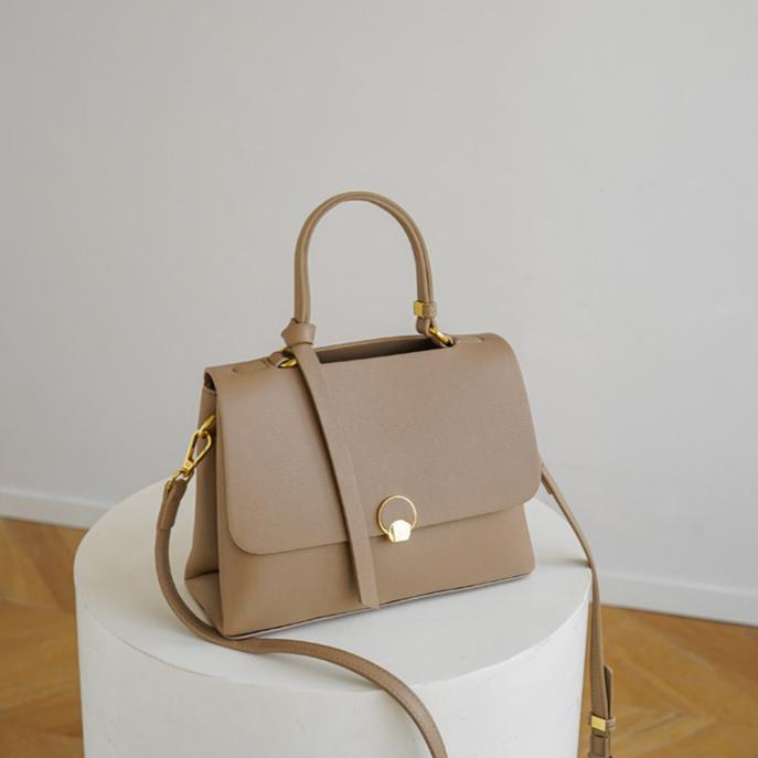Elara Two-Tone Top Handle Bag CZ260