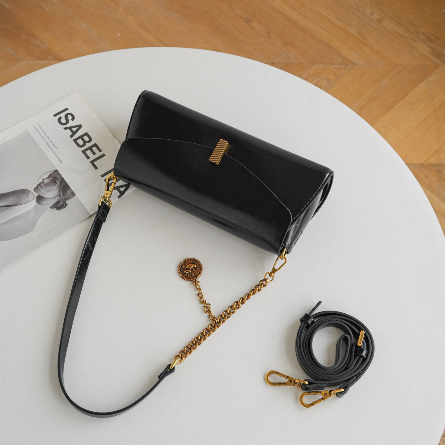 Élise Ivory Shoulder Bag MF176