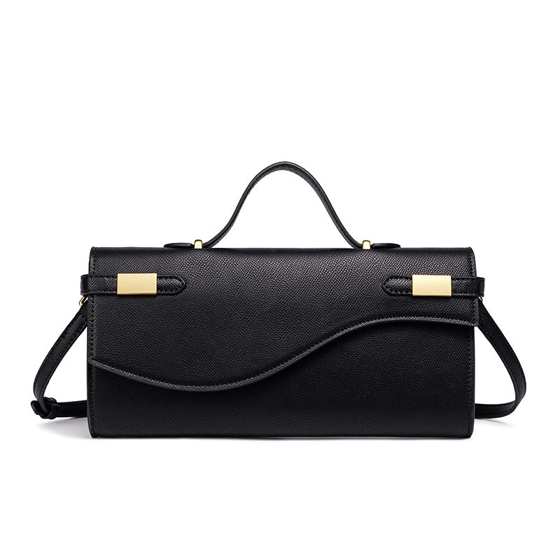 Élodie Cross-Grain Top Handle Bag MF245