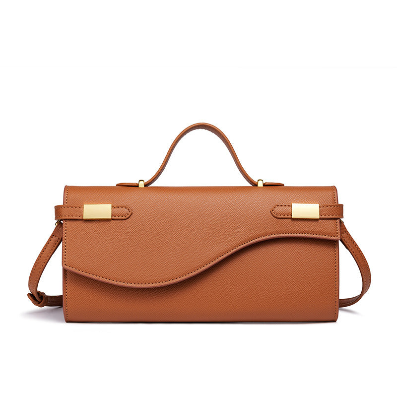 Élodie Cross-Grain Top Handle Bag MF245
