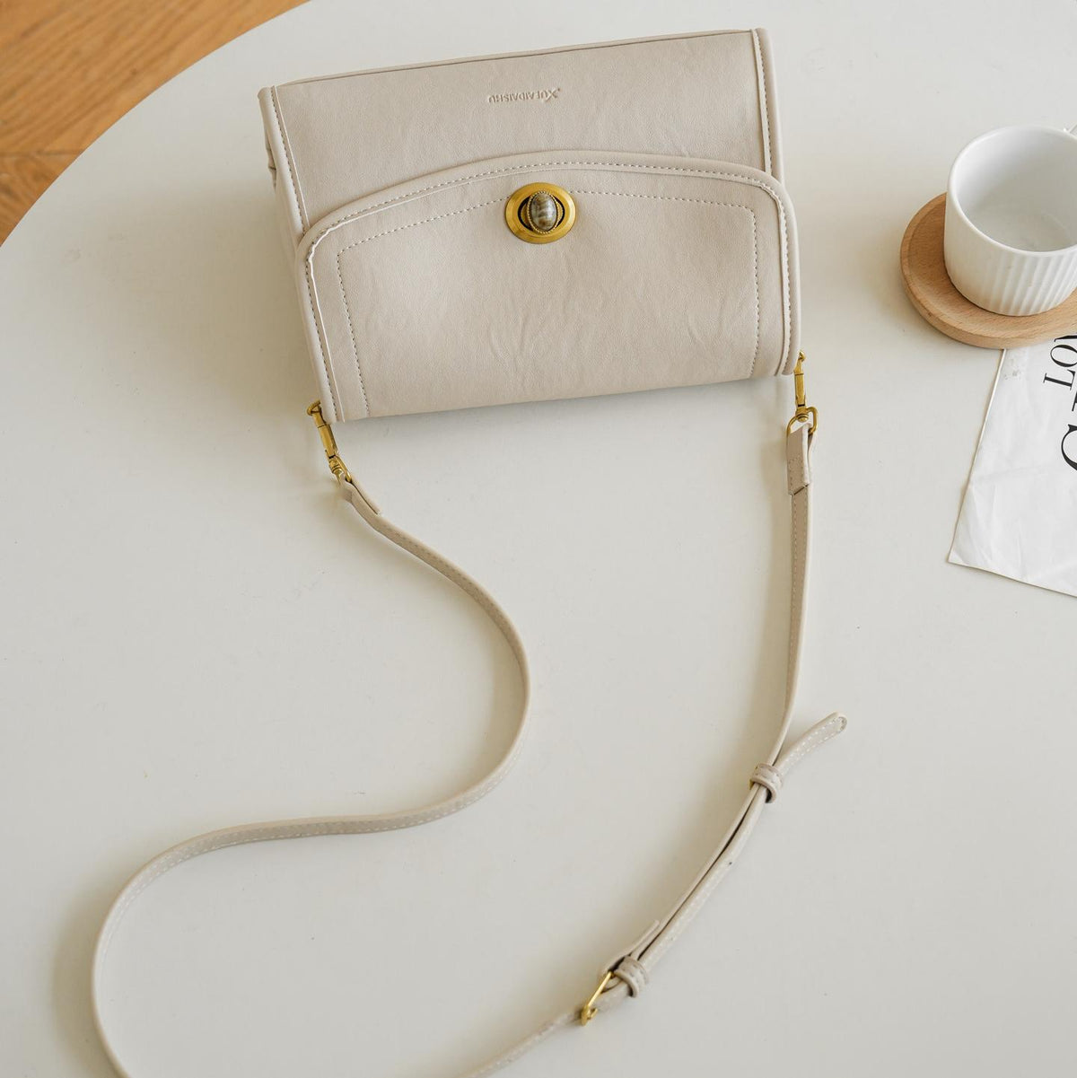 Isaline Soft-Texture Shoulder Bag IS26