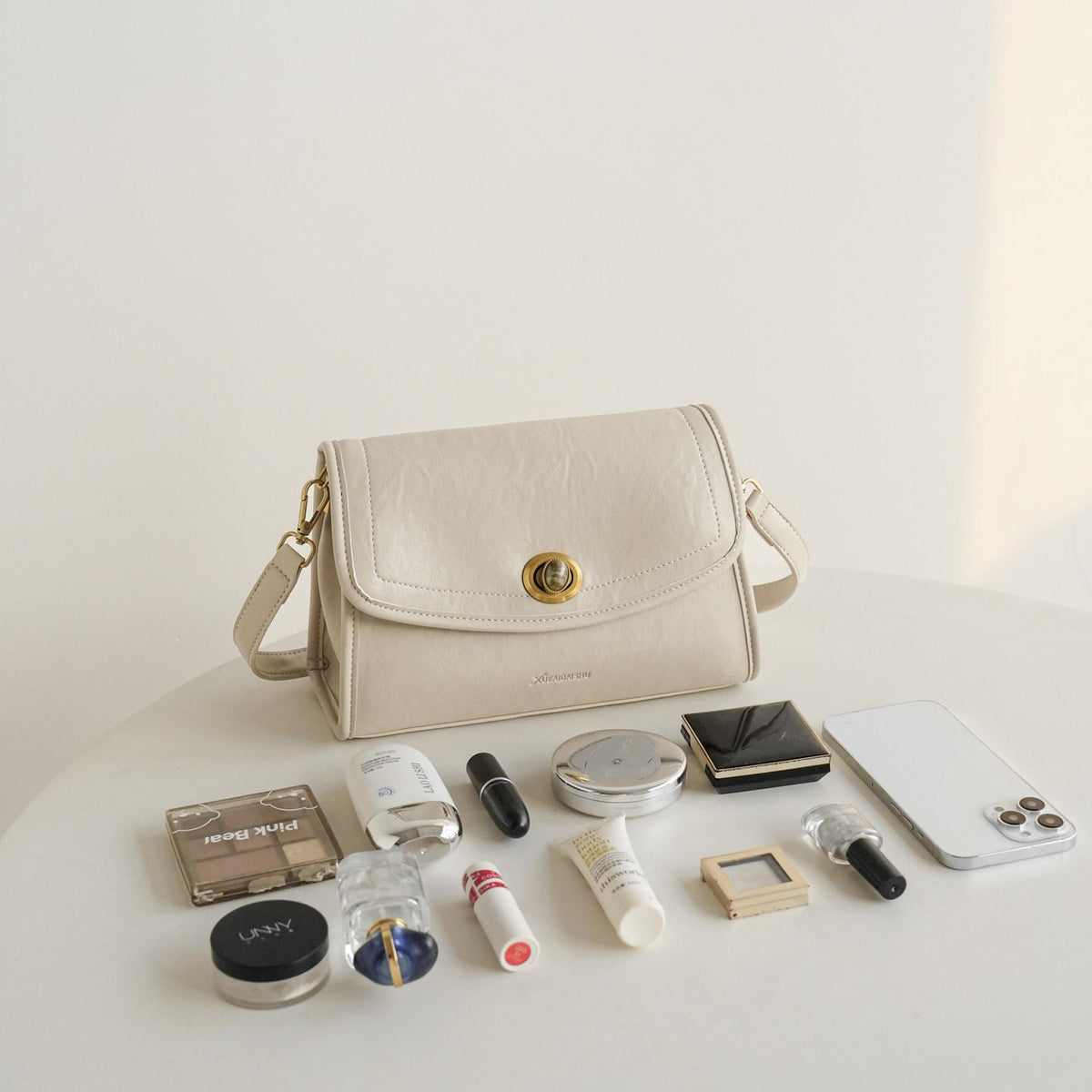 Isaline Soft-Texture Shoulder Bag IS26