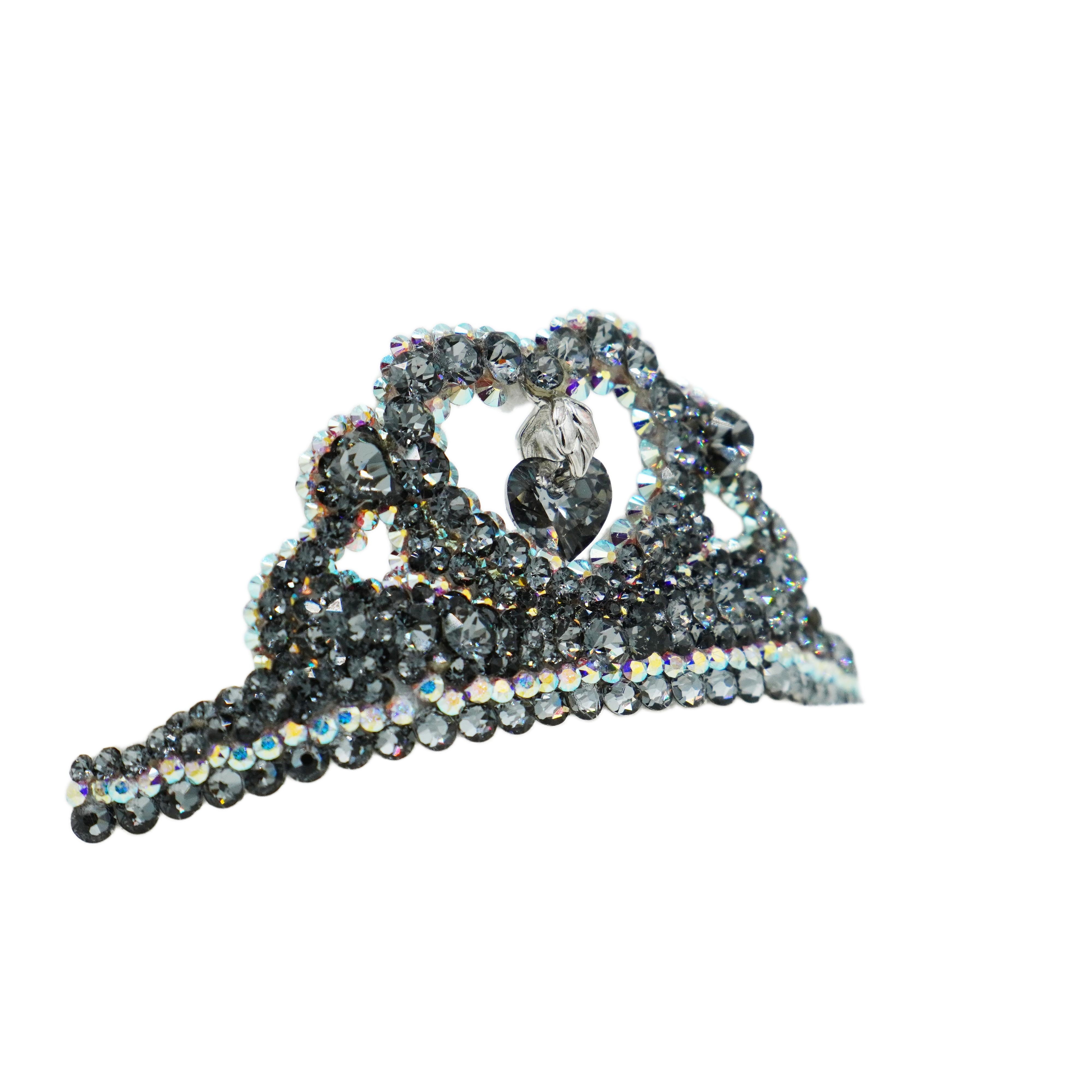 Lunapaw Black Swan Luxe Crystal Crown CRN15
