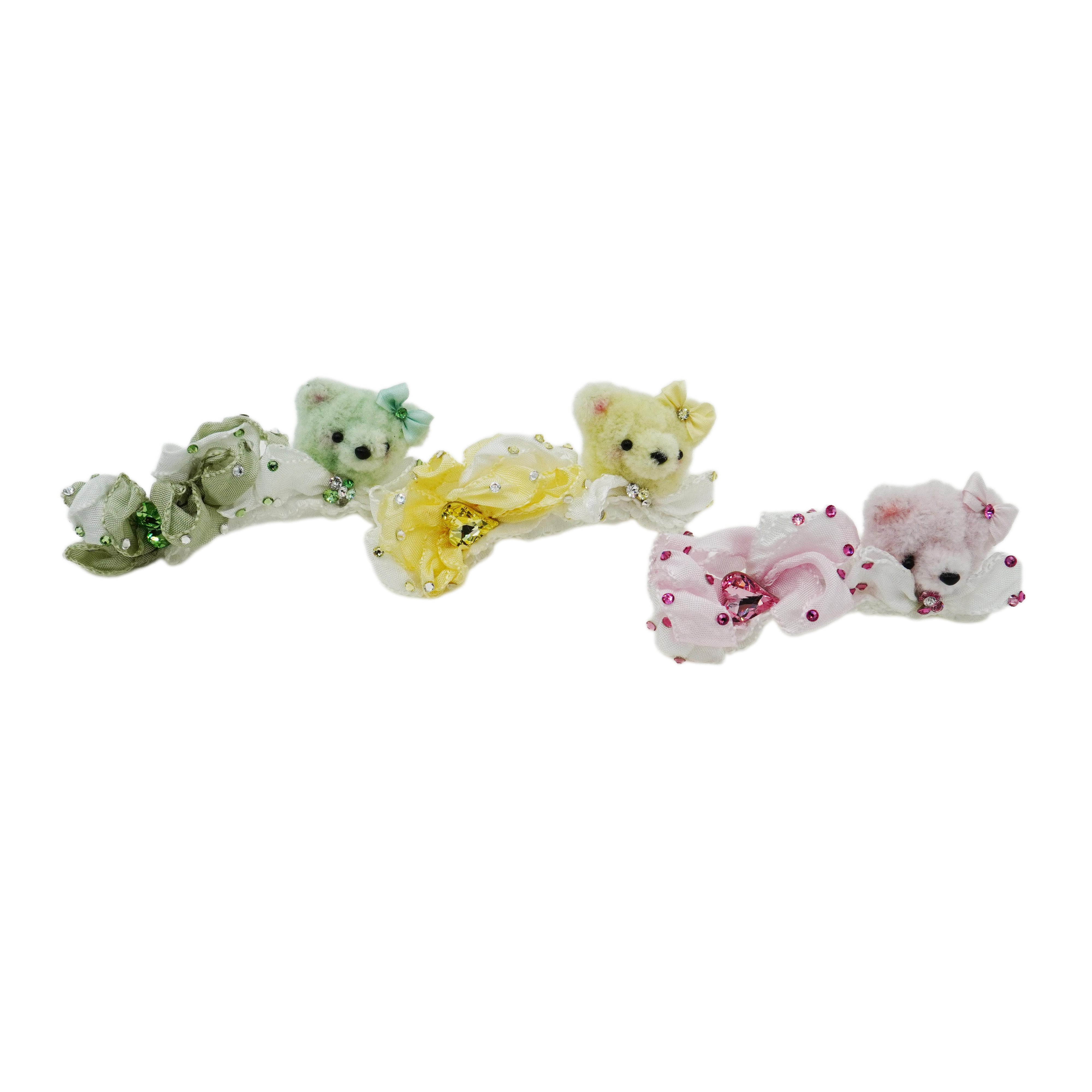 Lunapaw Heart & Teddy Bear Headband HB10