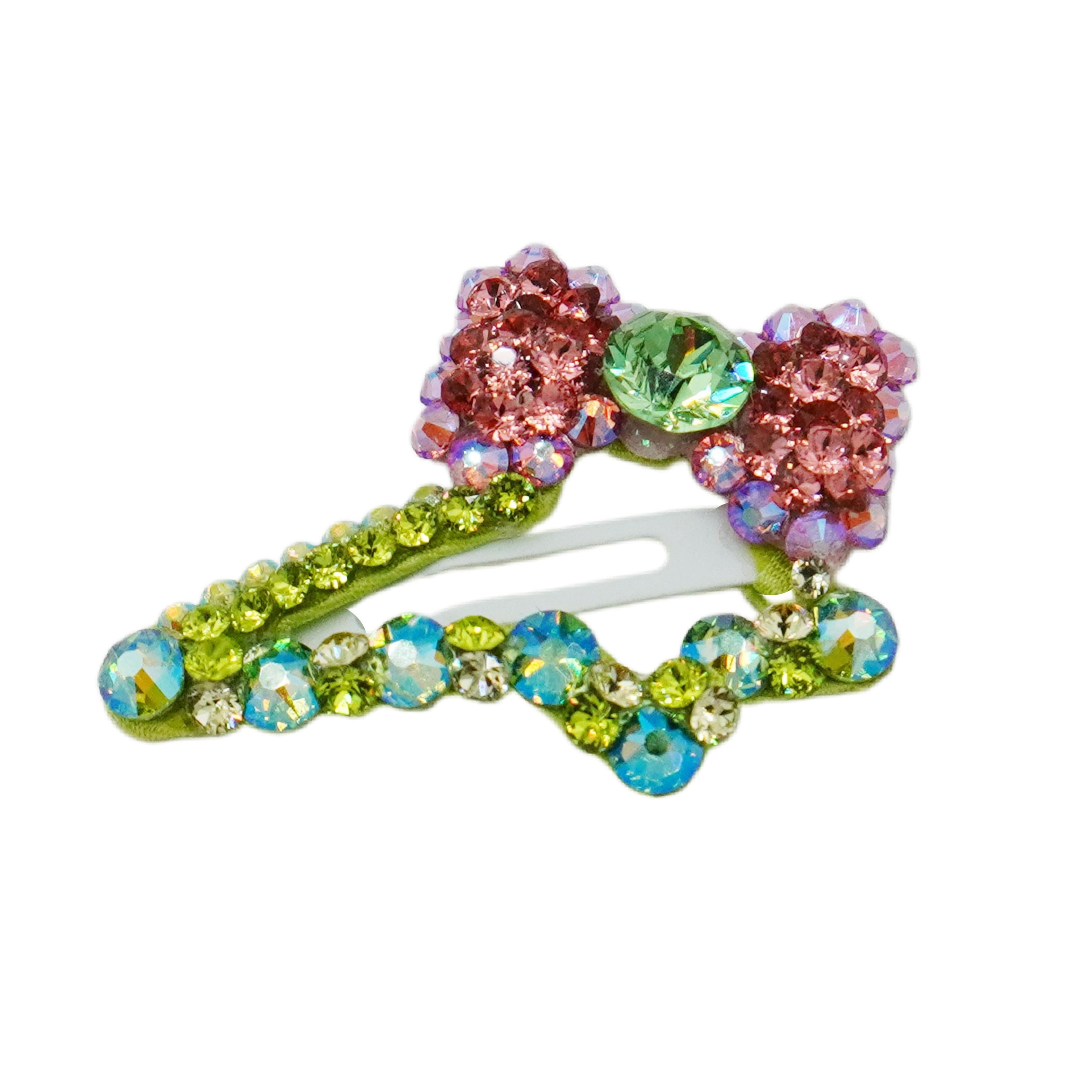 Lunapaw Bow Luxe Crystal Shooting Star BB Clip BB2017