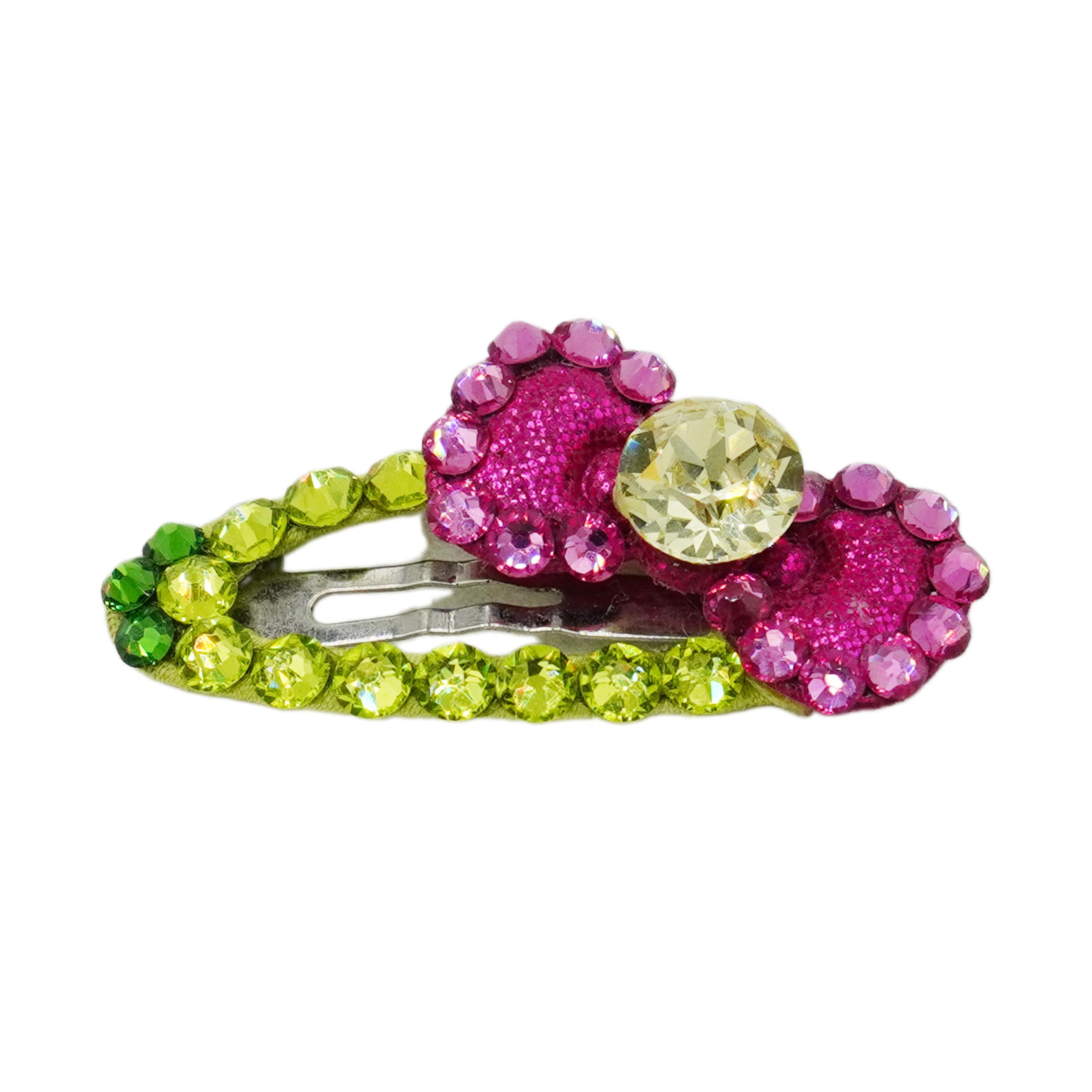 Lunapaw Bow Luxury Crystal Teardrop BB Clip BB2014