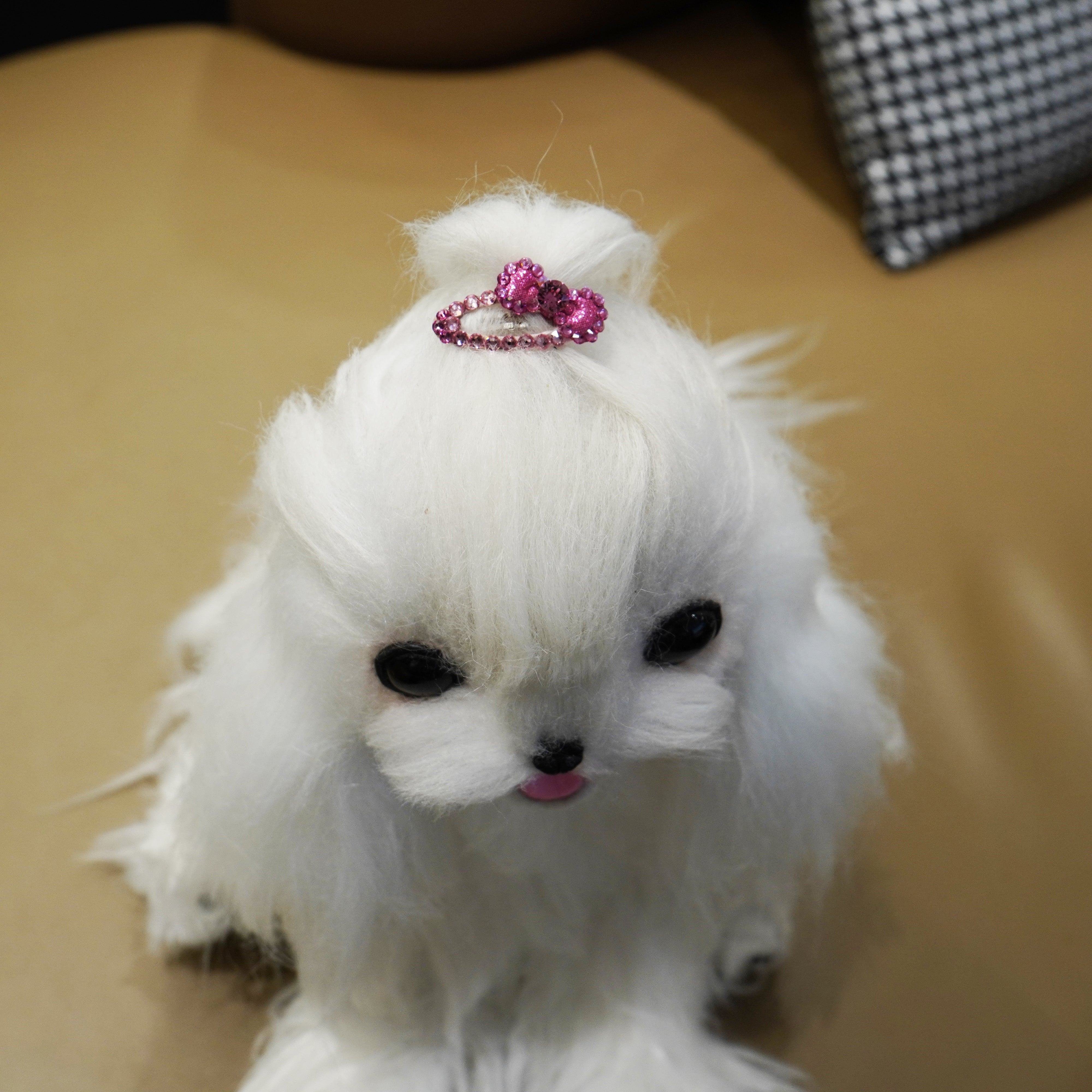 Lunapaw Bow Luxury Crystal Teardrop BB Clip BB2014