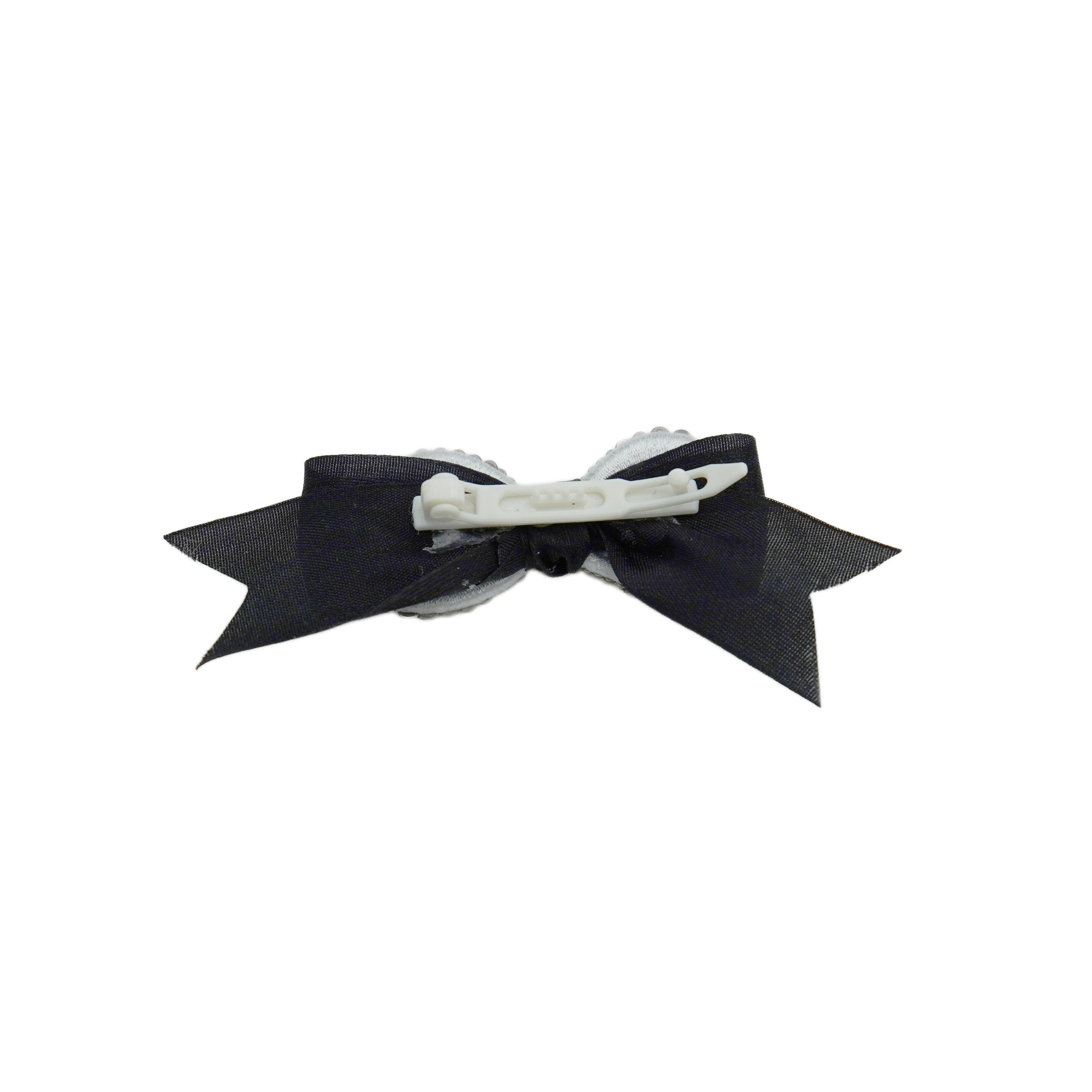 Lunapaw Elegant Ribbon & Luxury Crystal-Knot Fabric Top Clip TP2015