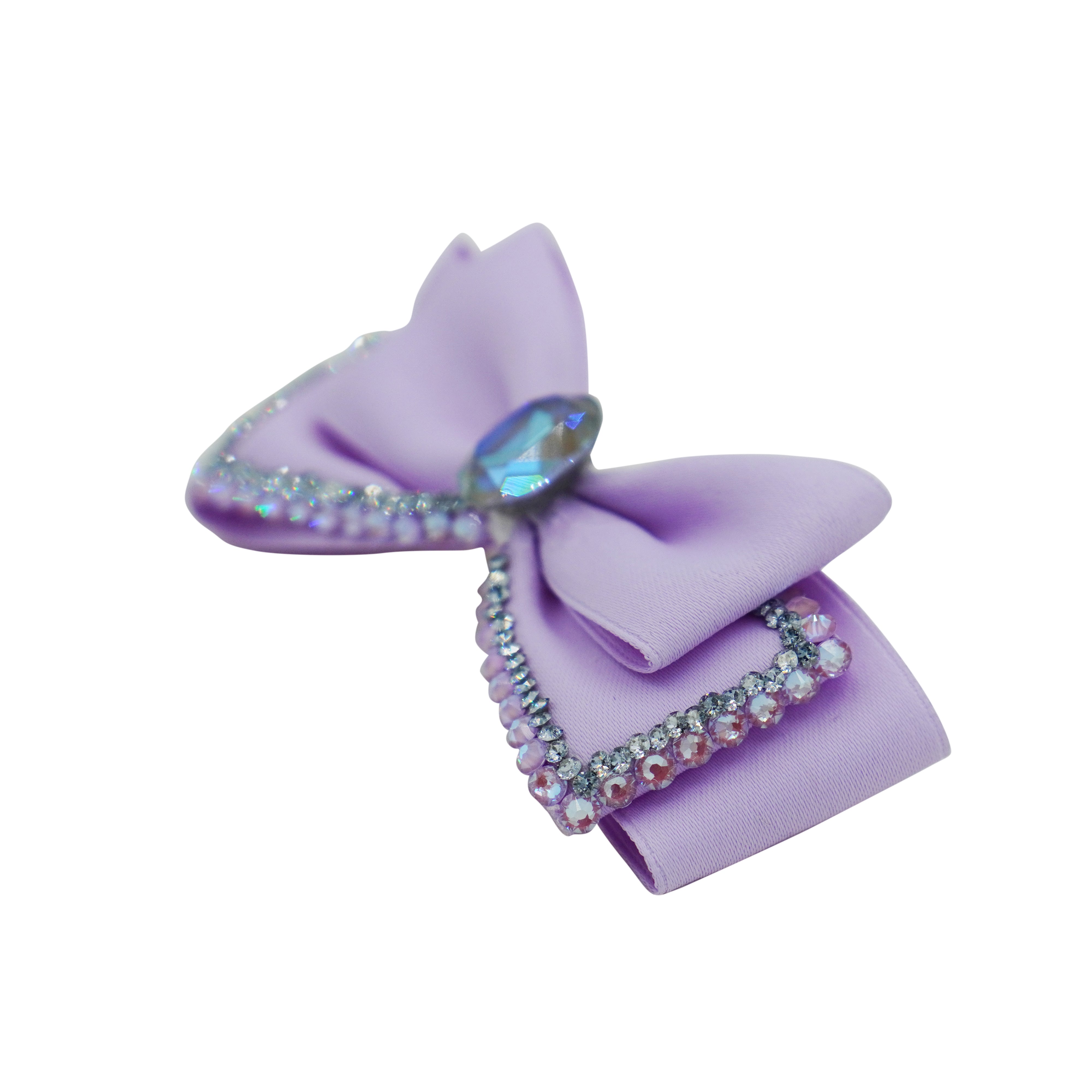 Lunapaw Fabric Bow Top Clip TP2010