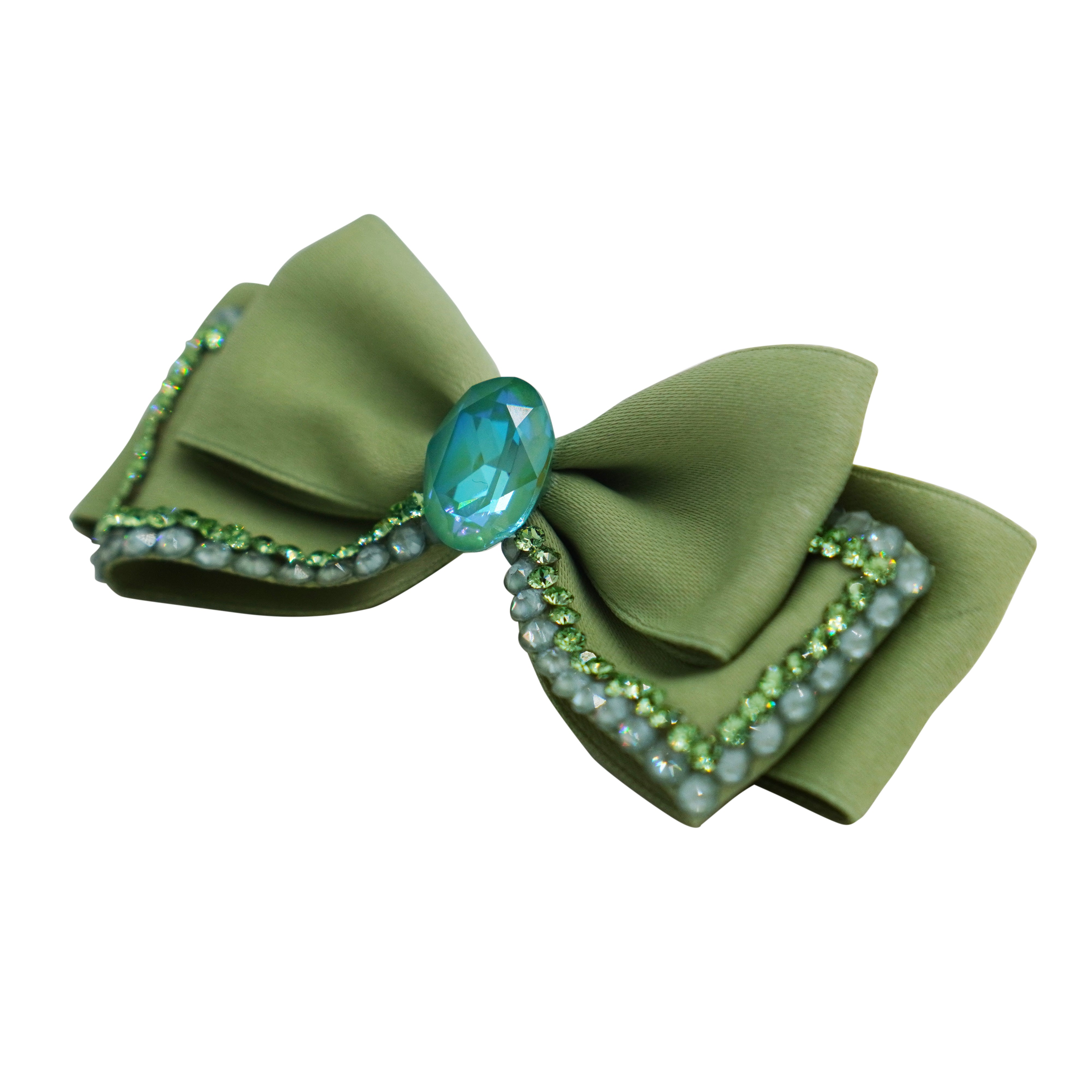 Lunapaw Fabric Bow Top Clip TP2010