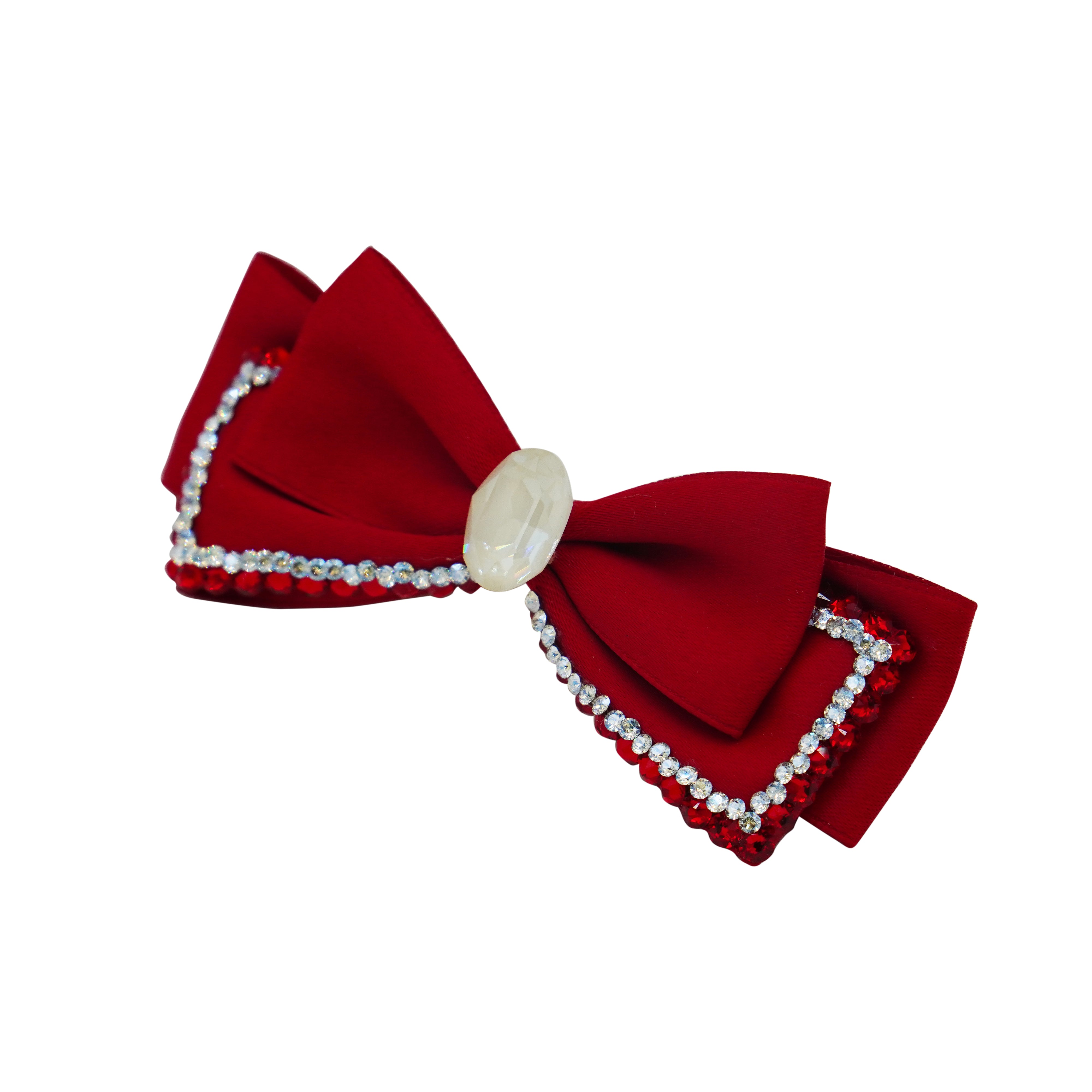 Lunapaw Fabric Bow Top Clip TP2010