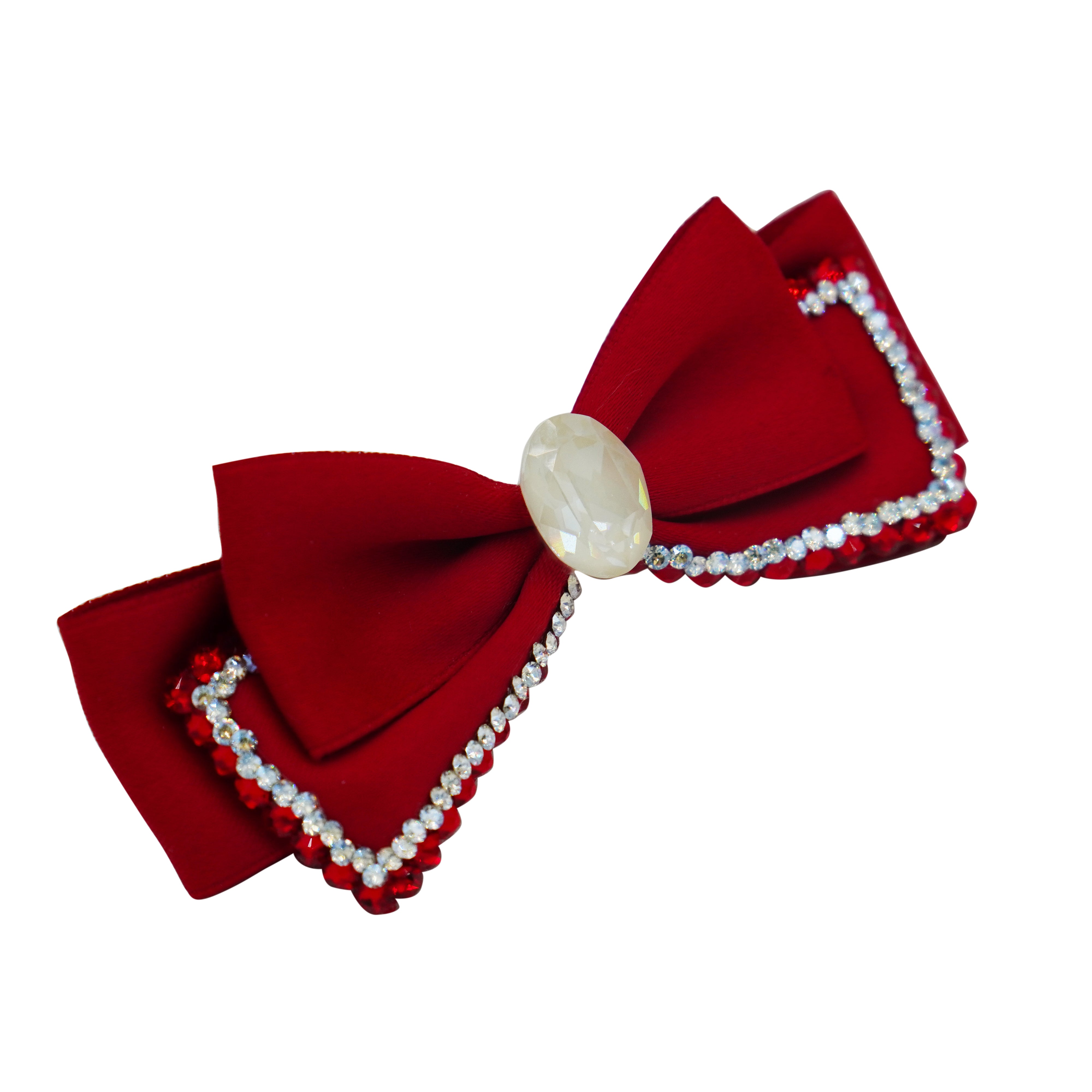 Lunapaw Fabric Bow Top Clip TP2010