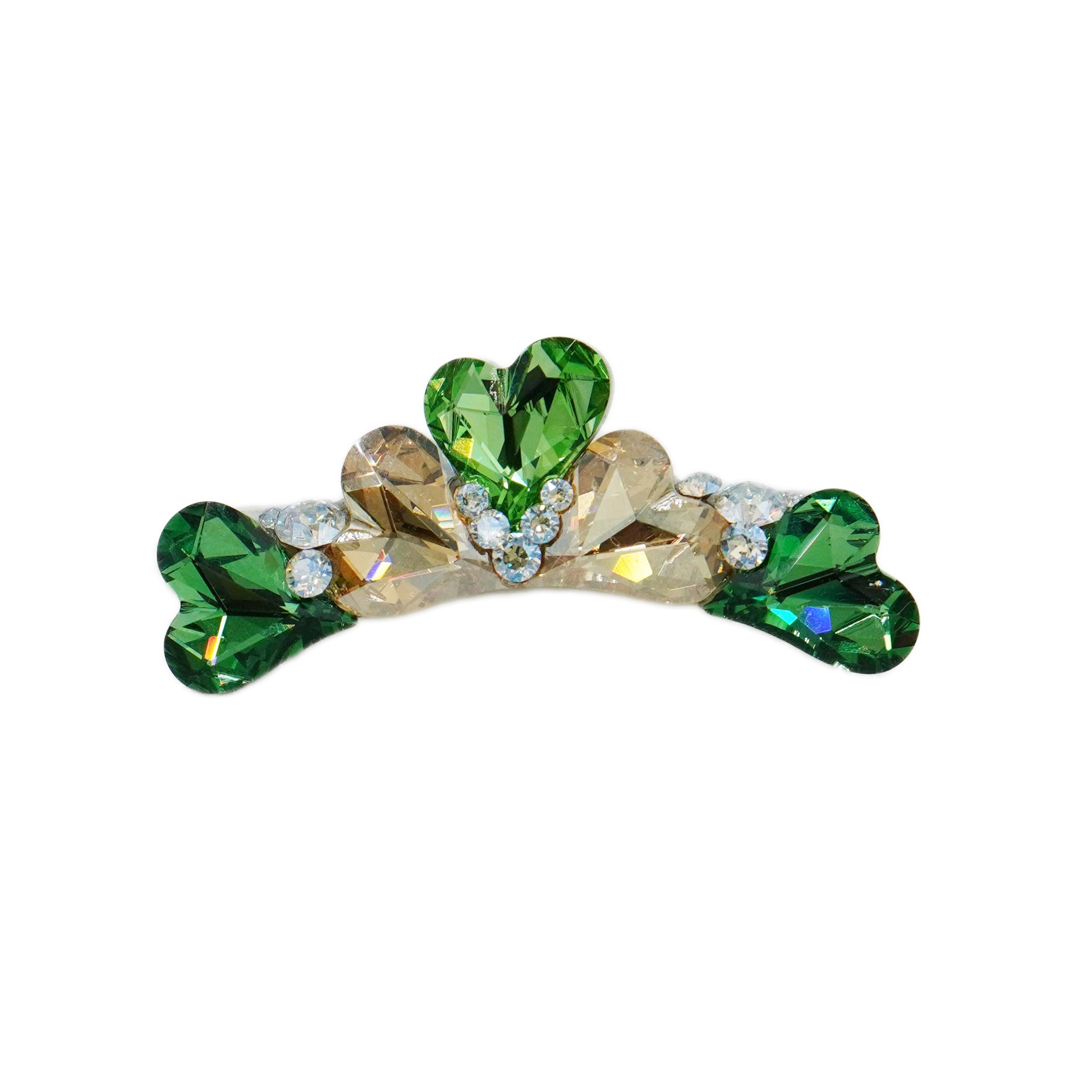 Lunapaw Heart Luxury Crystal Crown CRN20