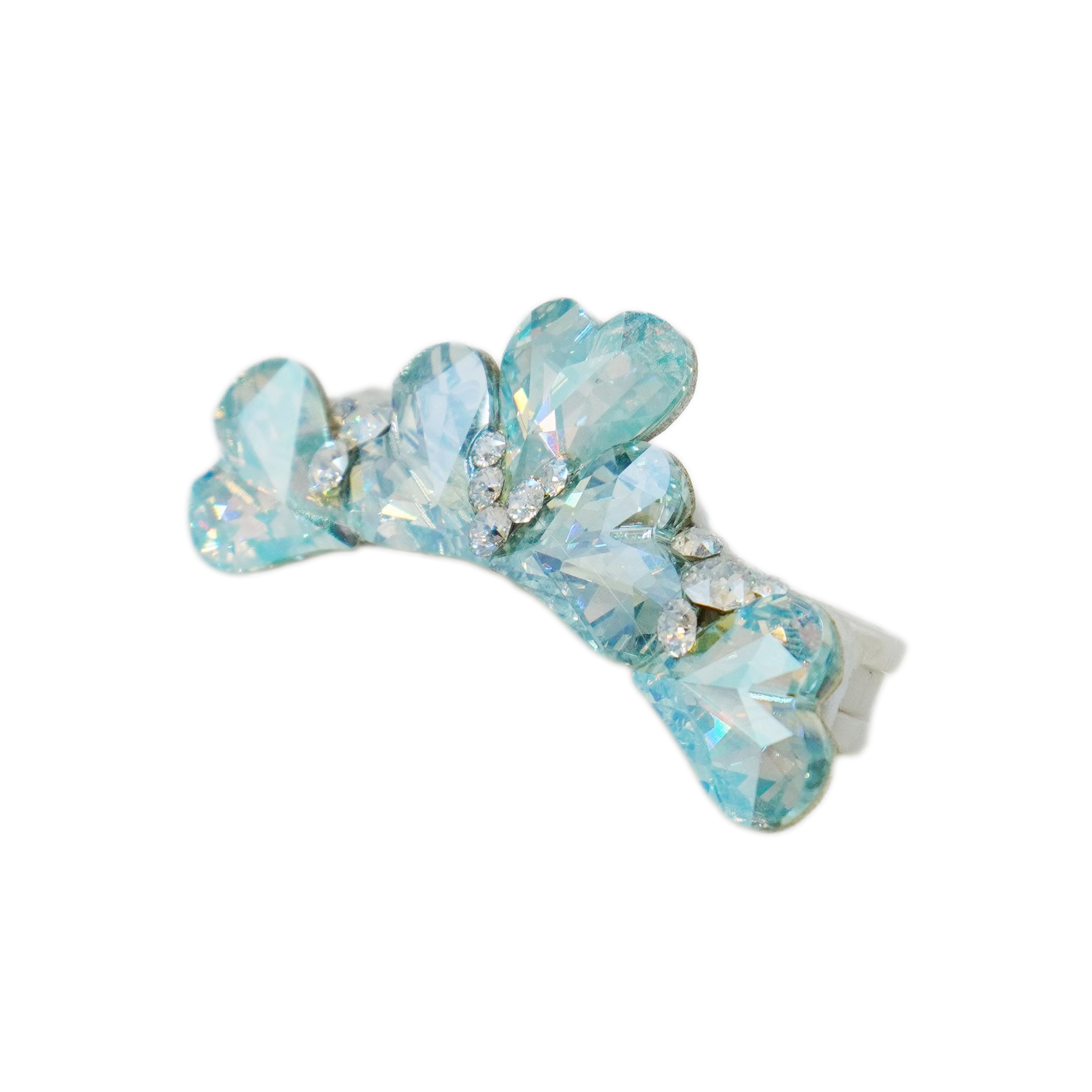 Lunapaw Heart Luxury Crystal Crown CRN20