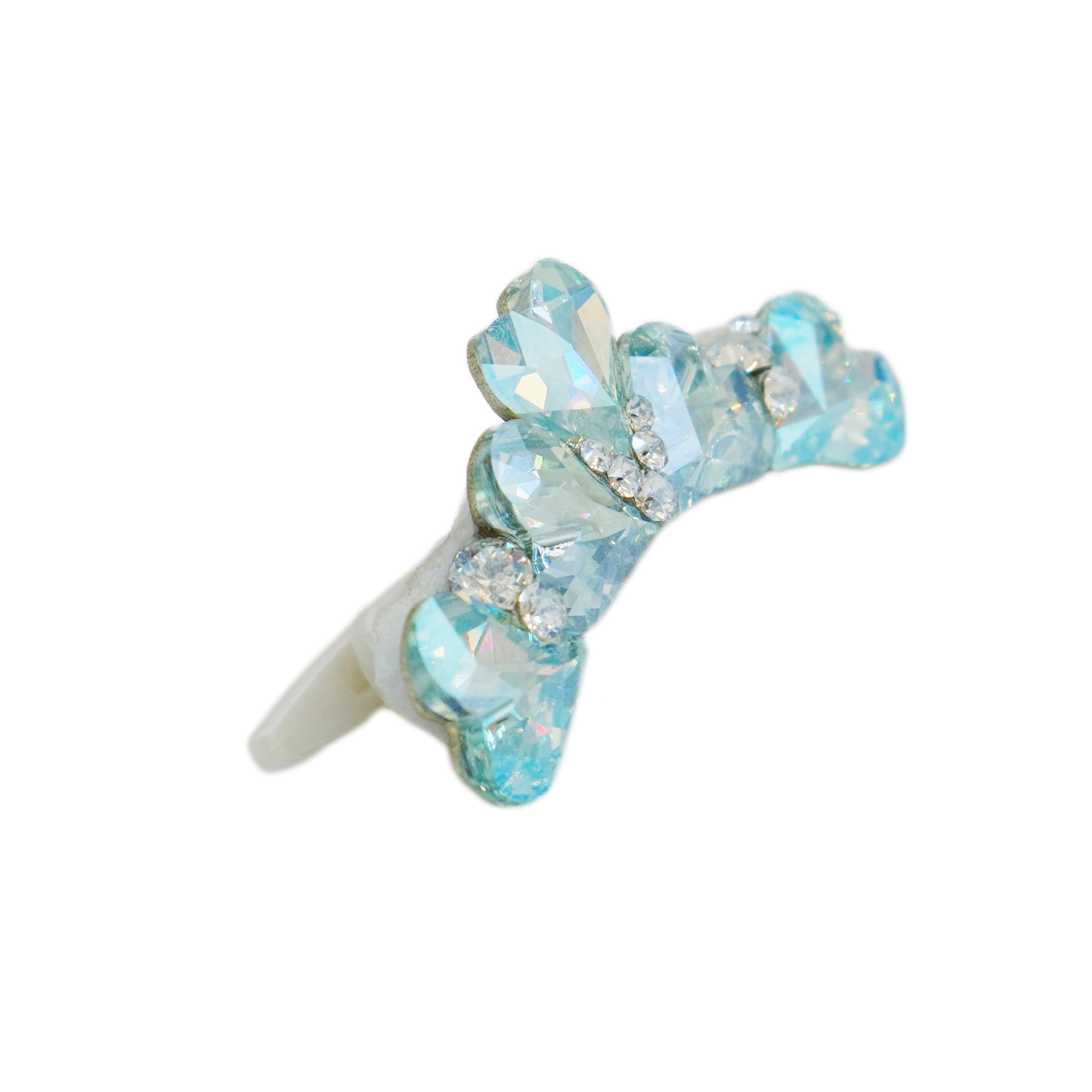 Lunapaw Heart Luxury Crystal Crown CRN20