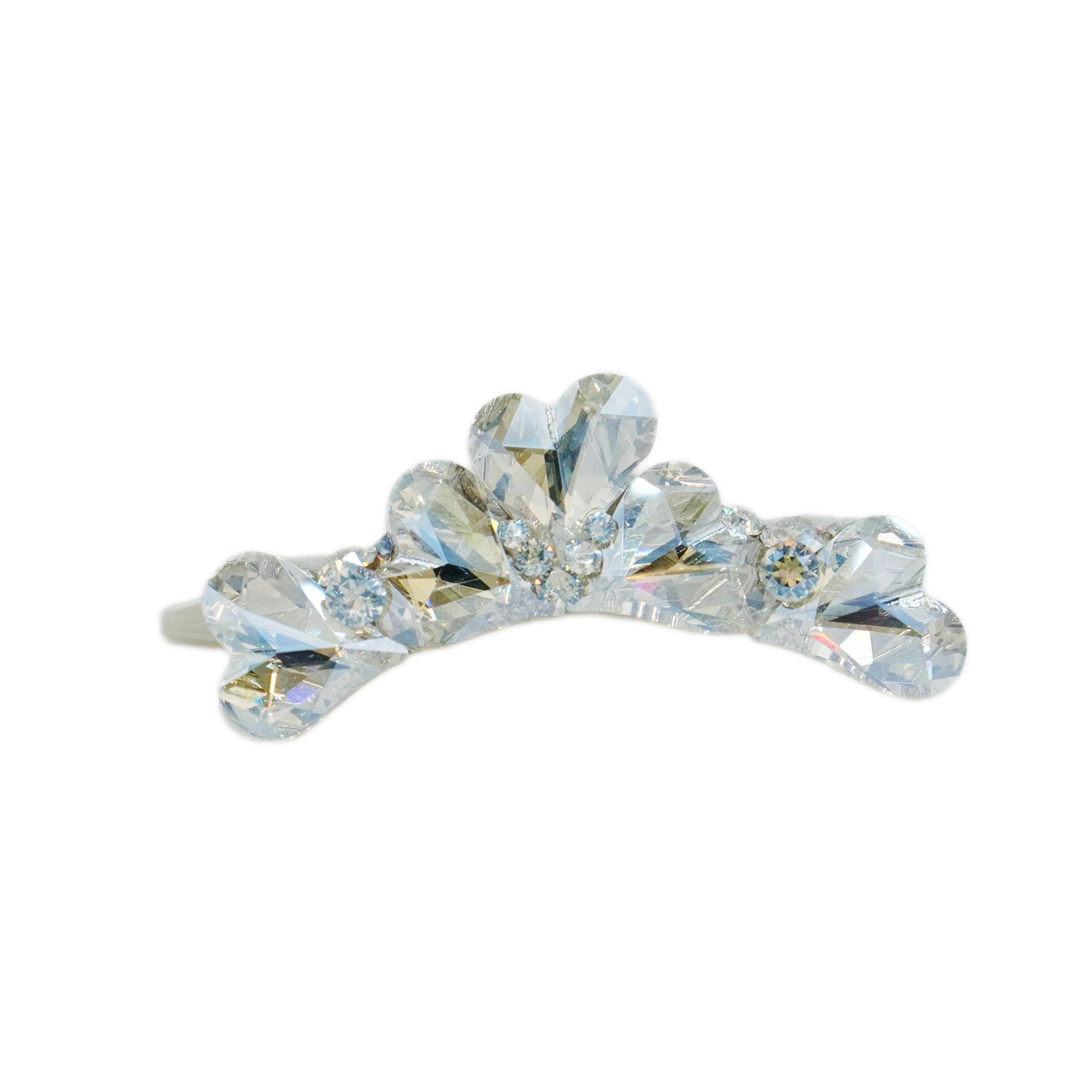 Lunapaw Heart Luxury Crystal Crown CRN20