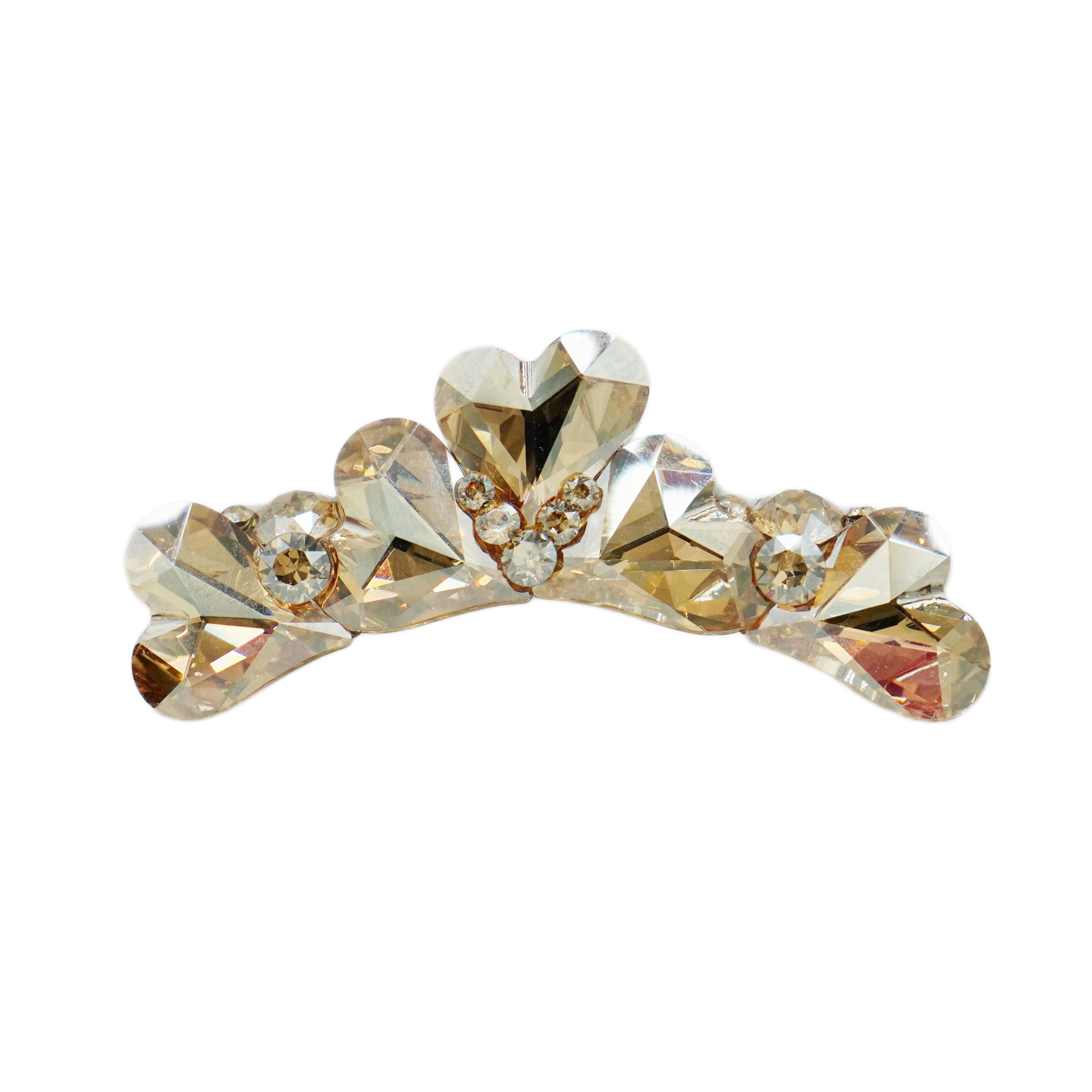 Lunapaw Heart Luxury Crystal Crown CRN20