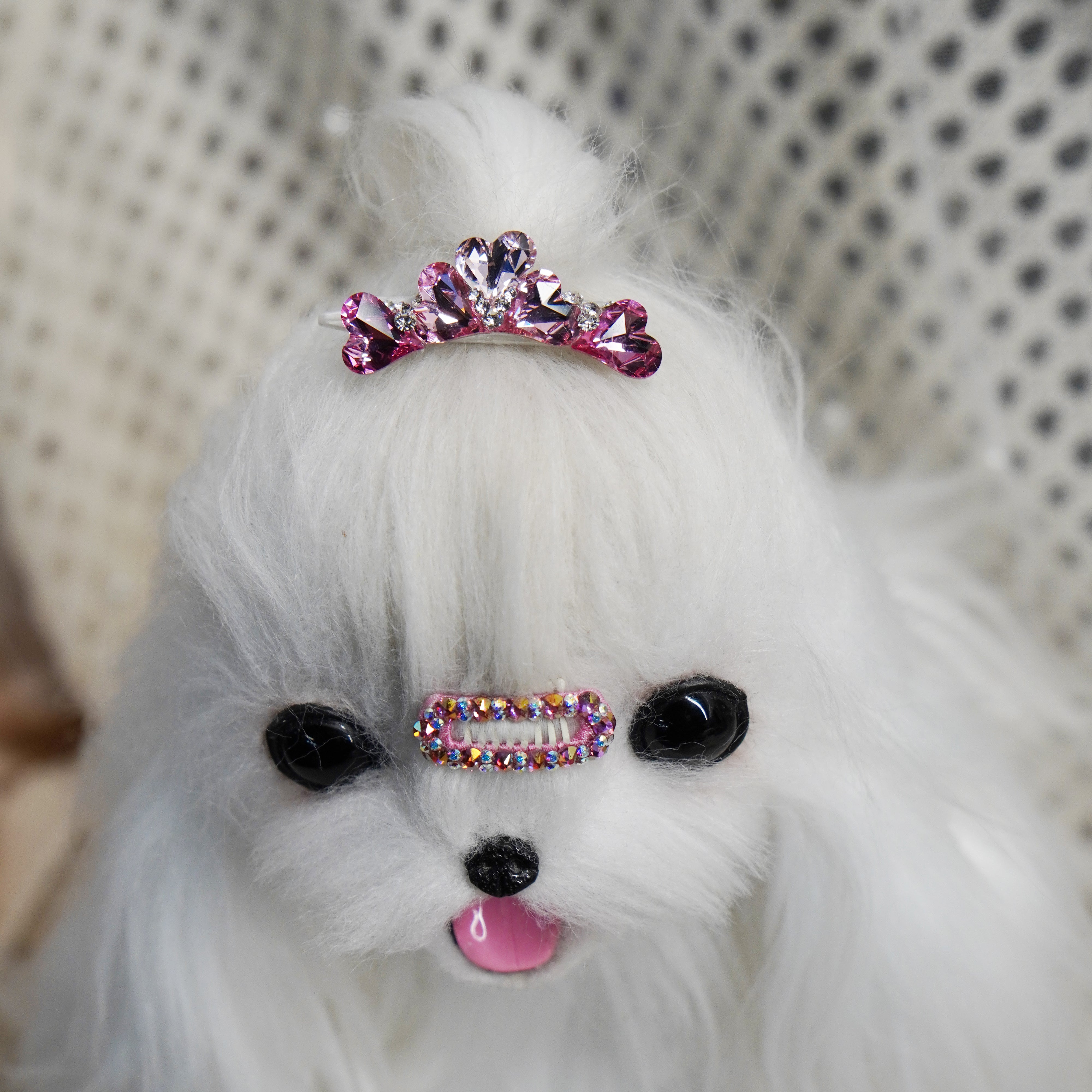 Lunapaw Heart Luxury Crystal Crown CRN20