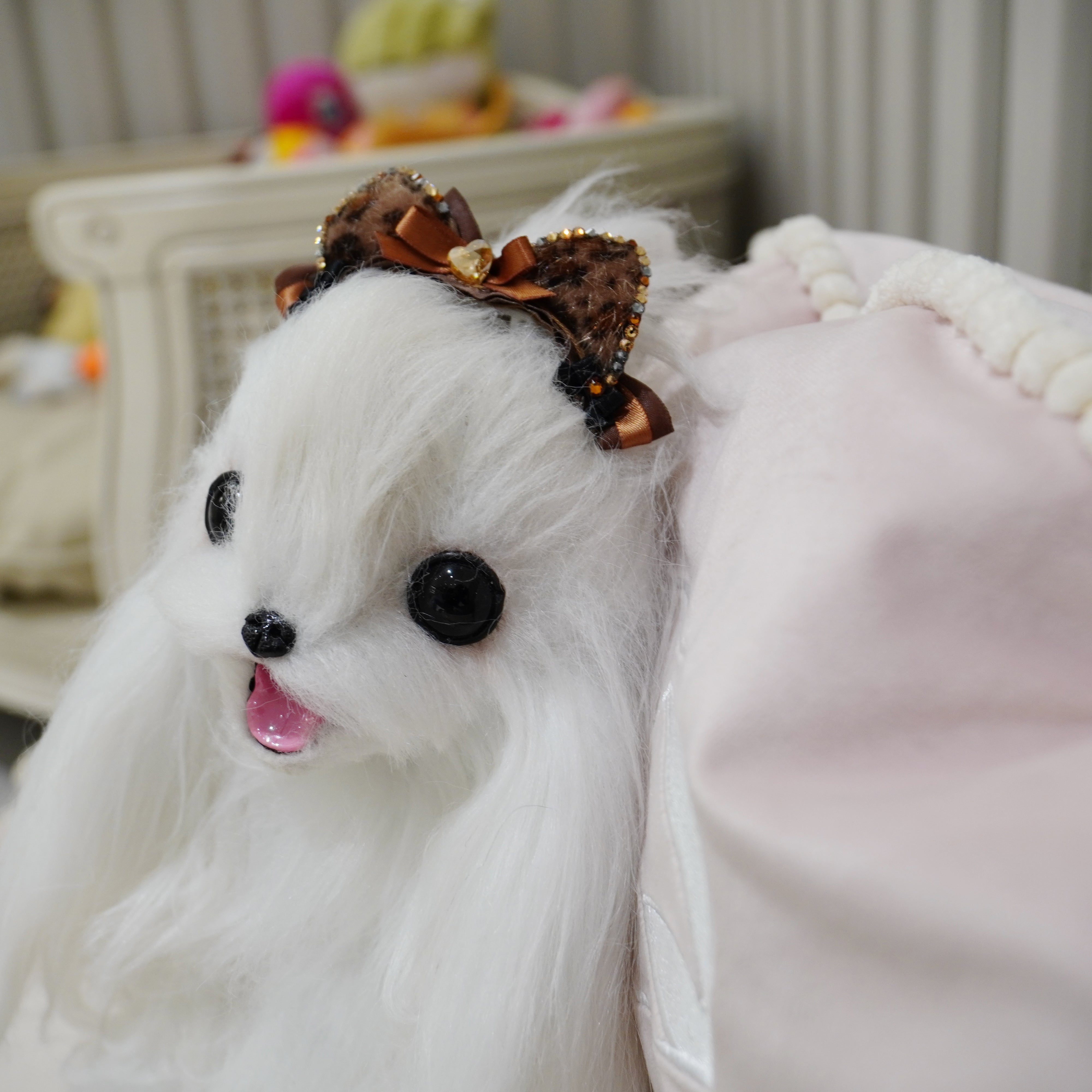 Lunapaw Leopard Cat Ear Fabric Headband HB30