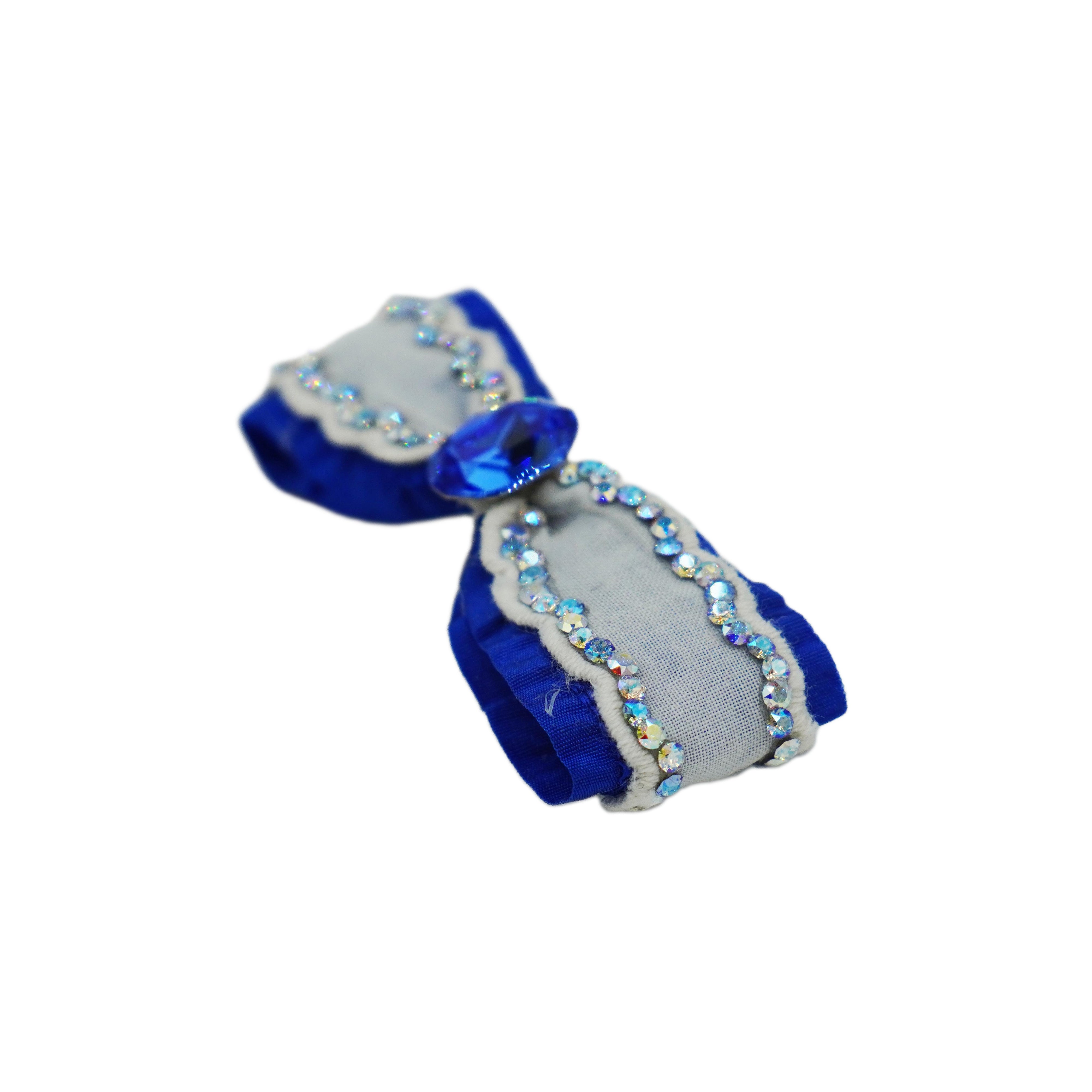 Lunapaw Ribbon Luxury Crystal Fabric Top Clip TP2012