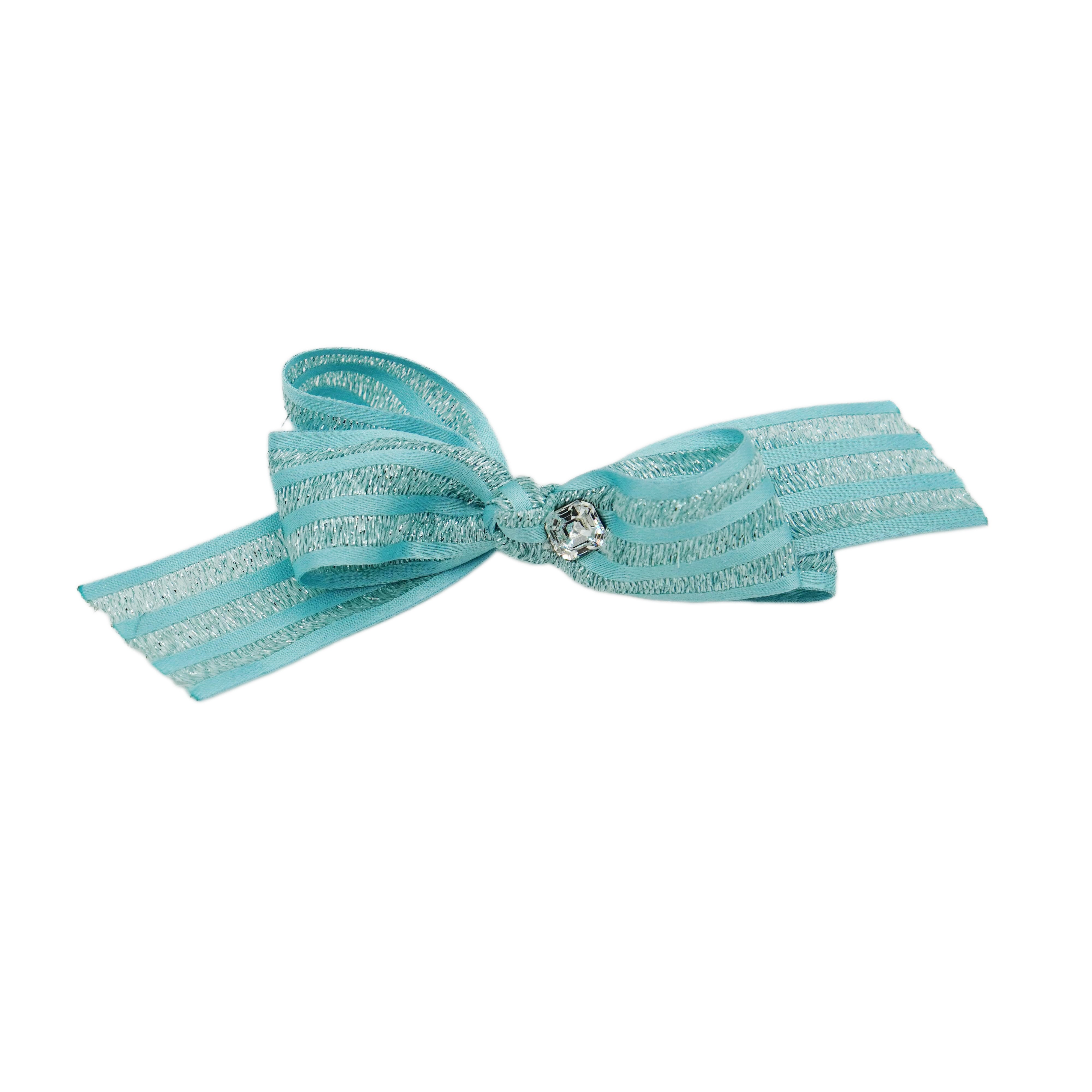 Lunapaw Satin Ribbon – Airy Flutter Bow Fabric Top Clip TP2016