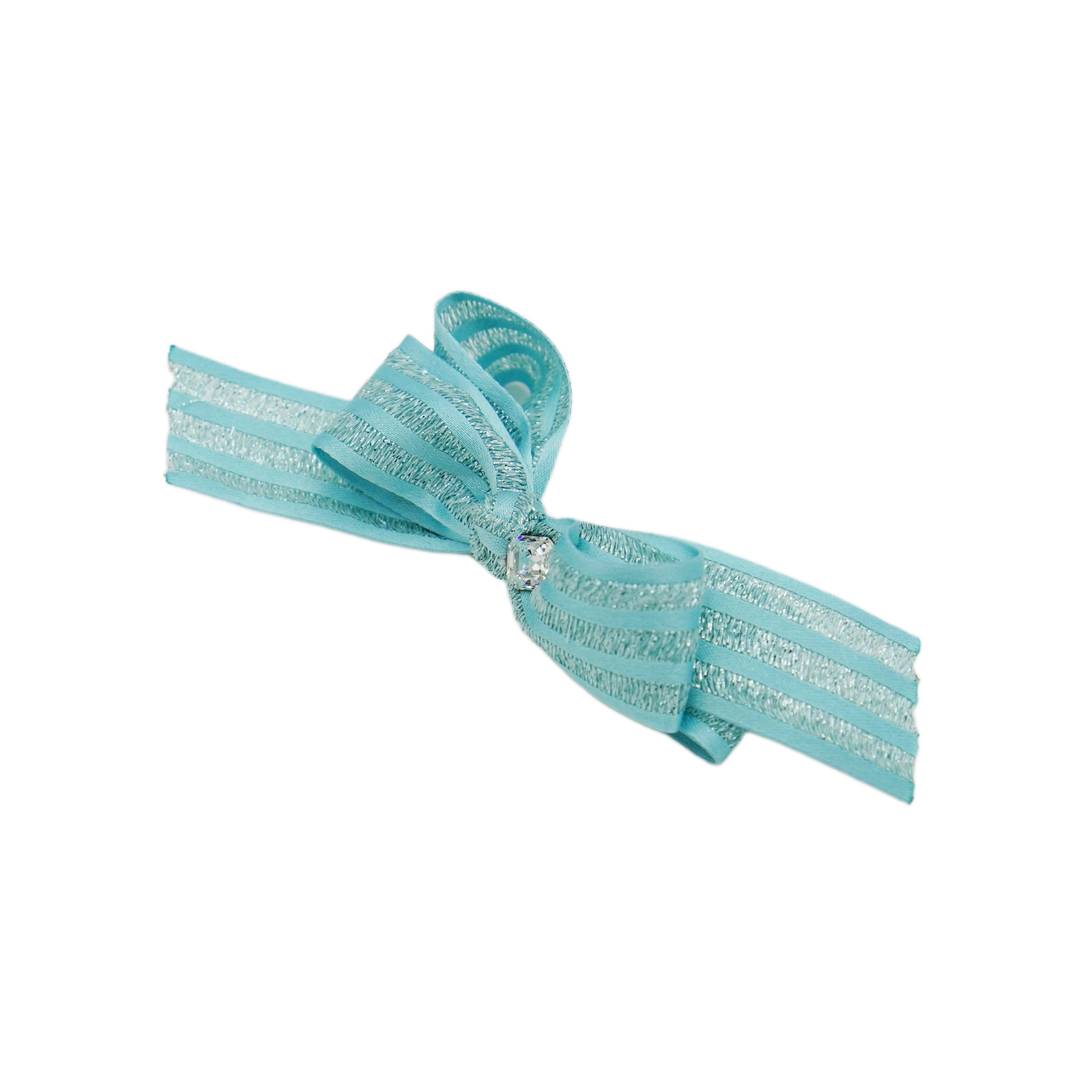 Lunapaw Satin Ribbon – Airy Flutter Bow Fabric Top Clip TP2016