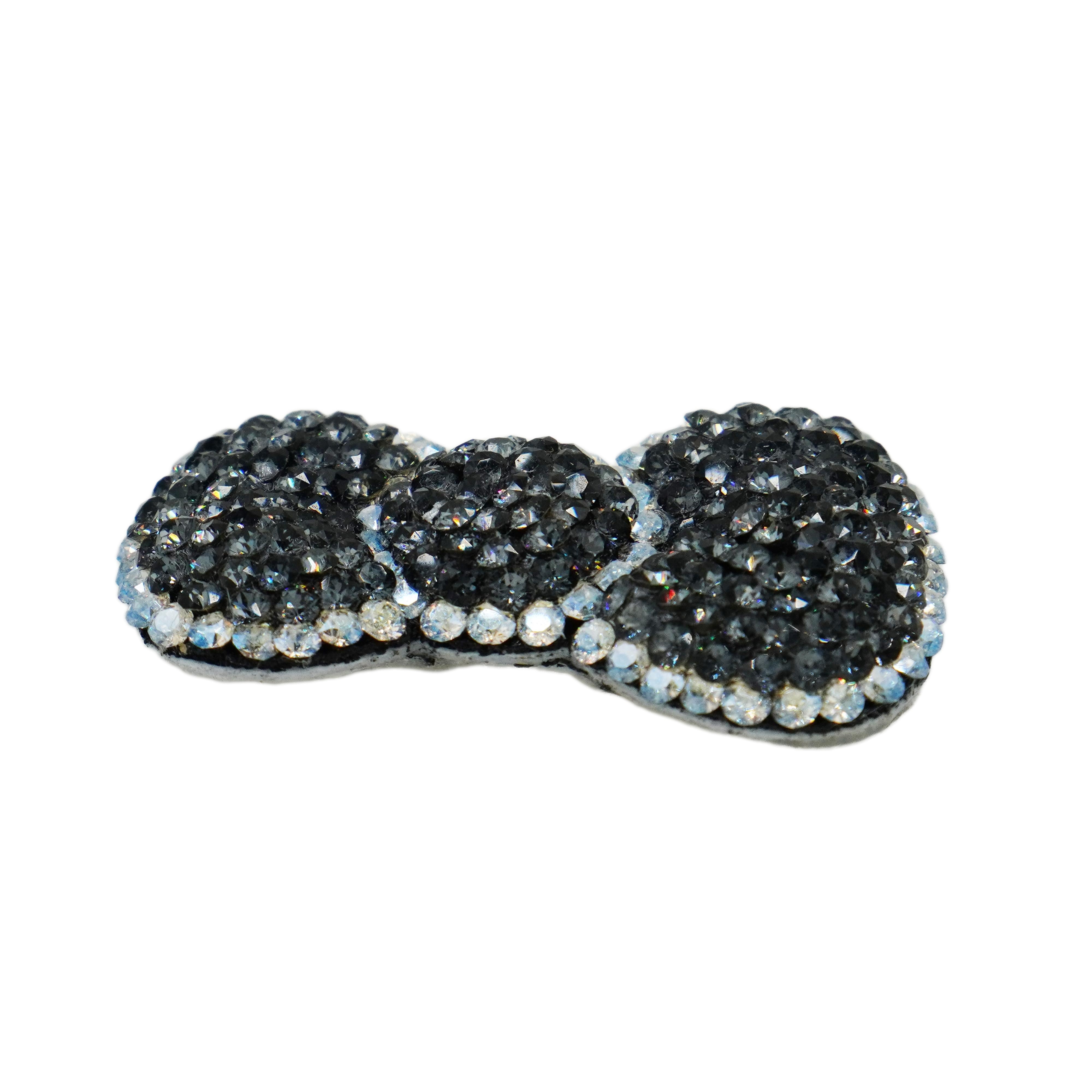 Lunapaw Structured 3D Bow Luxury Crystal Top Clip TP34