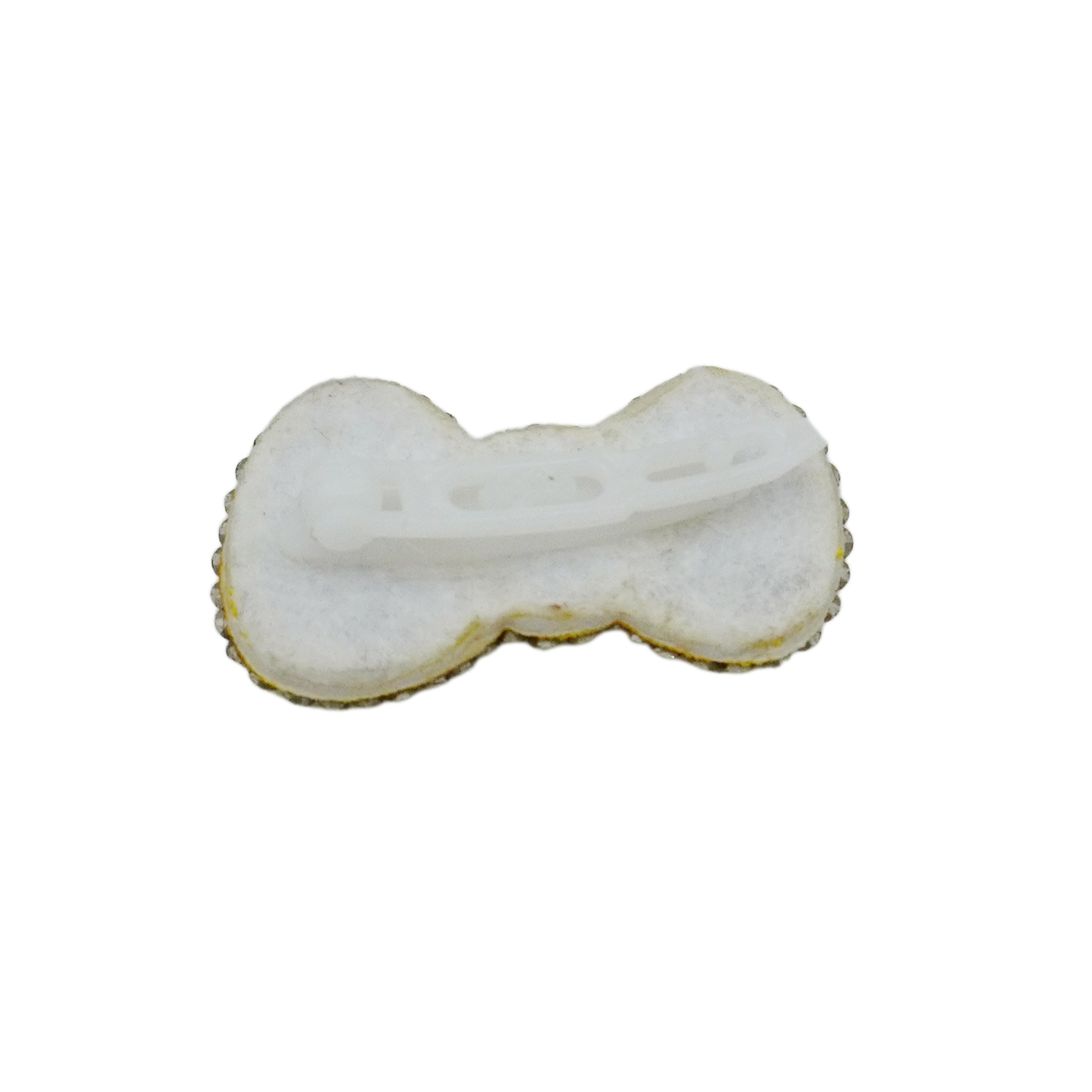 Lunapaw Structured 3D Bow Luxury Crystal Top Clip TP34