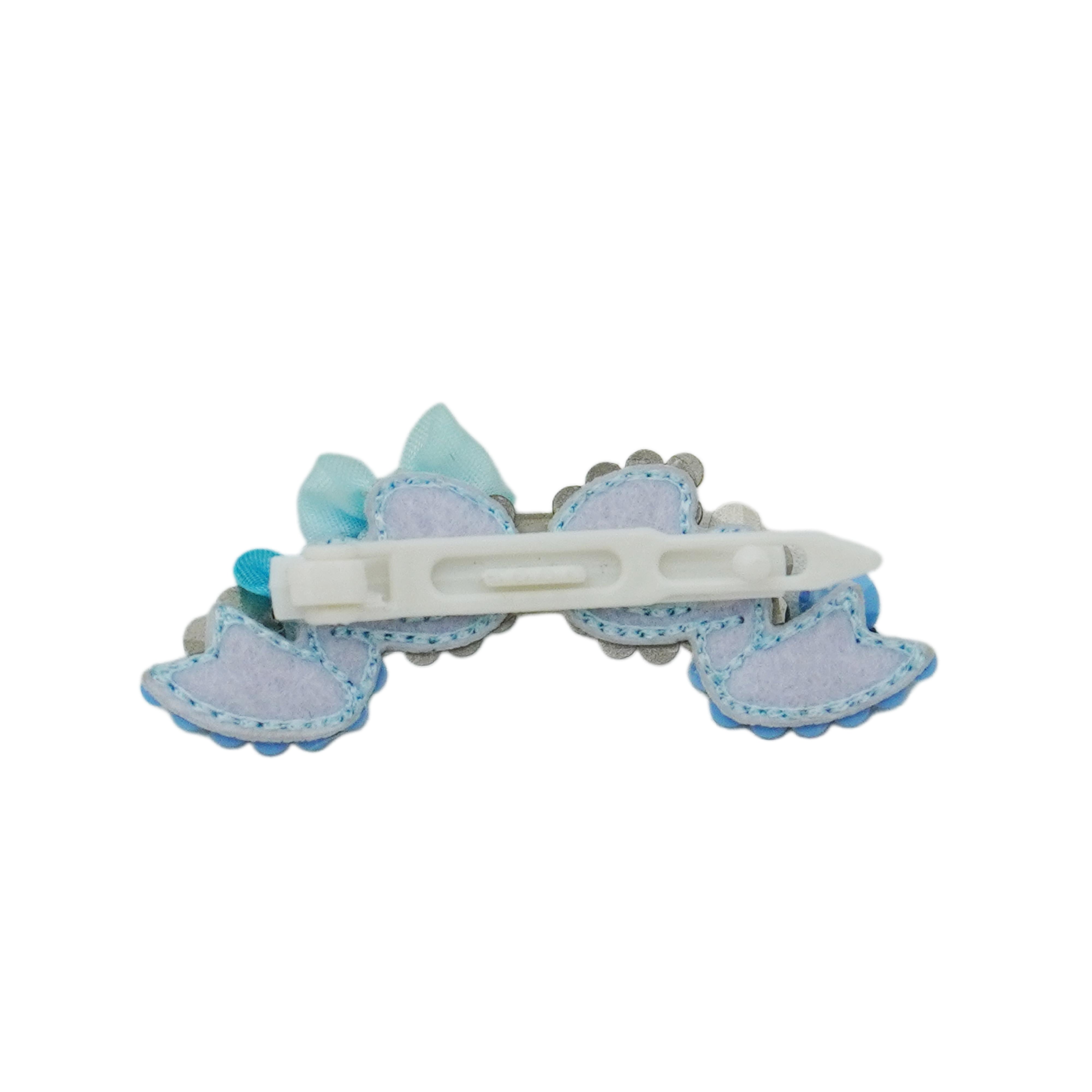 Lunapaw Structured Heart Ribbon Luxury Crystal Headband HB40