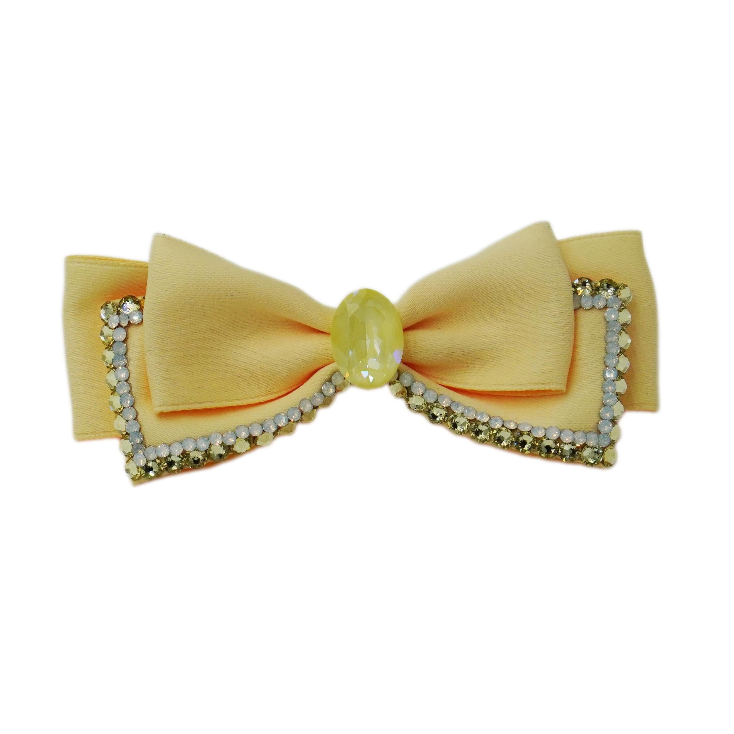 Lunapaw Fabric Bow Top Clip TP2010