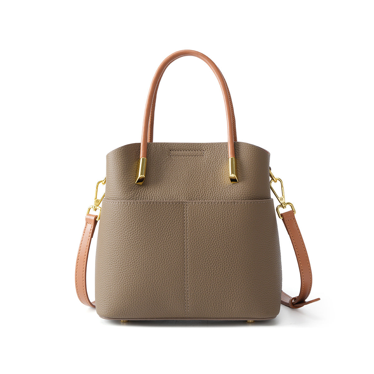 Margot Black Leather Tote Bag CT50