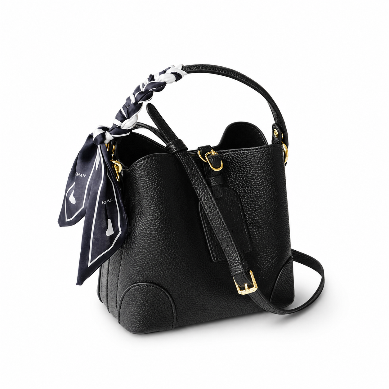 Marielle Pebbled Bucket Bag CJ304