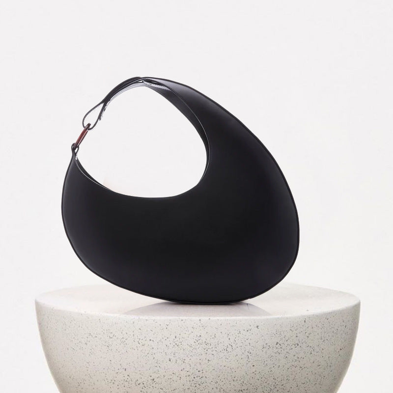 Marielle Sculpted Crescent Shoulder Bag CR68