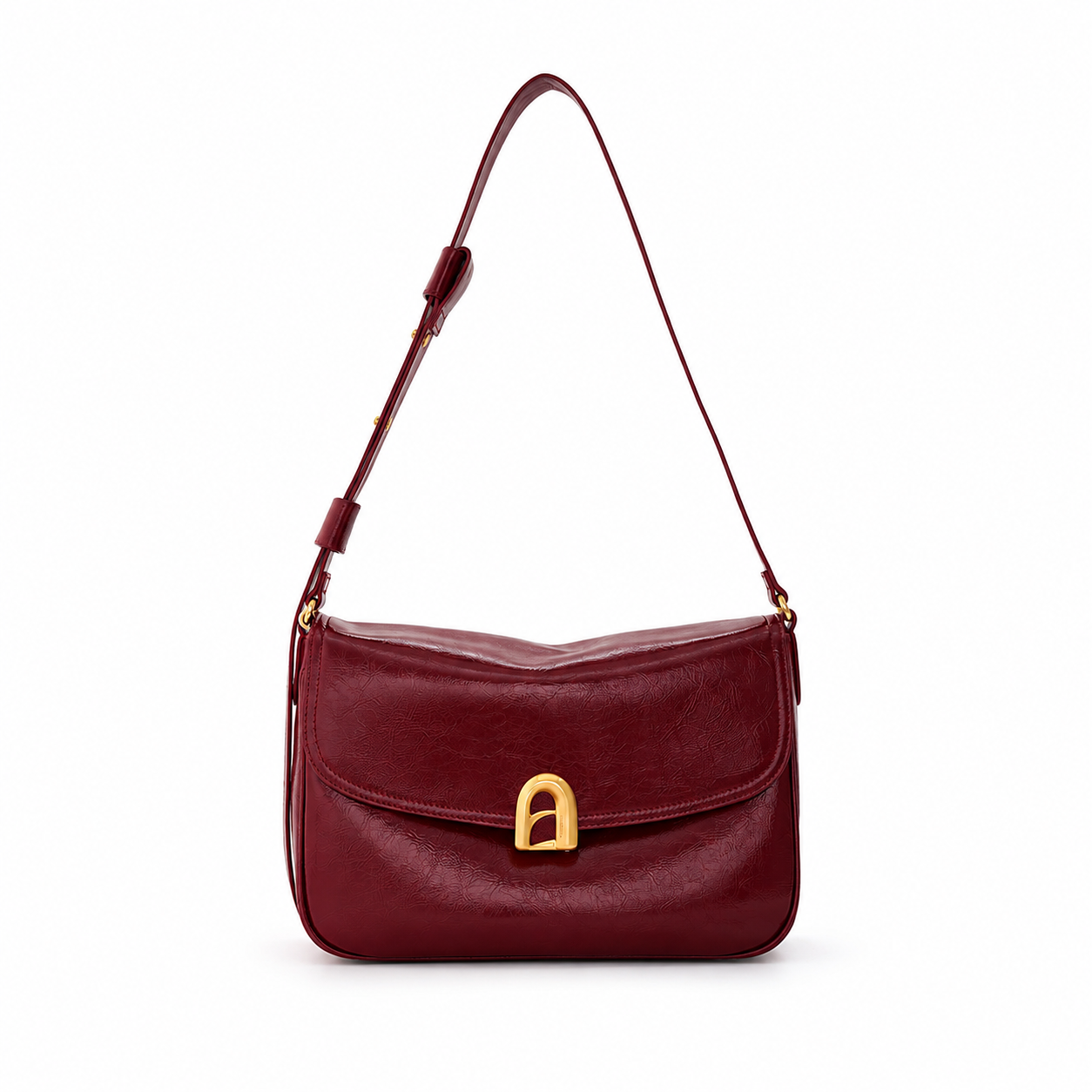 Marlowe Vintage Leather Shoulder Bag HU071