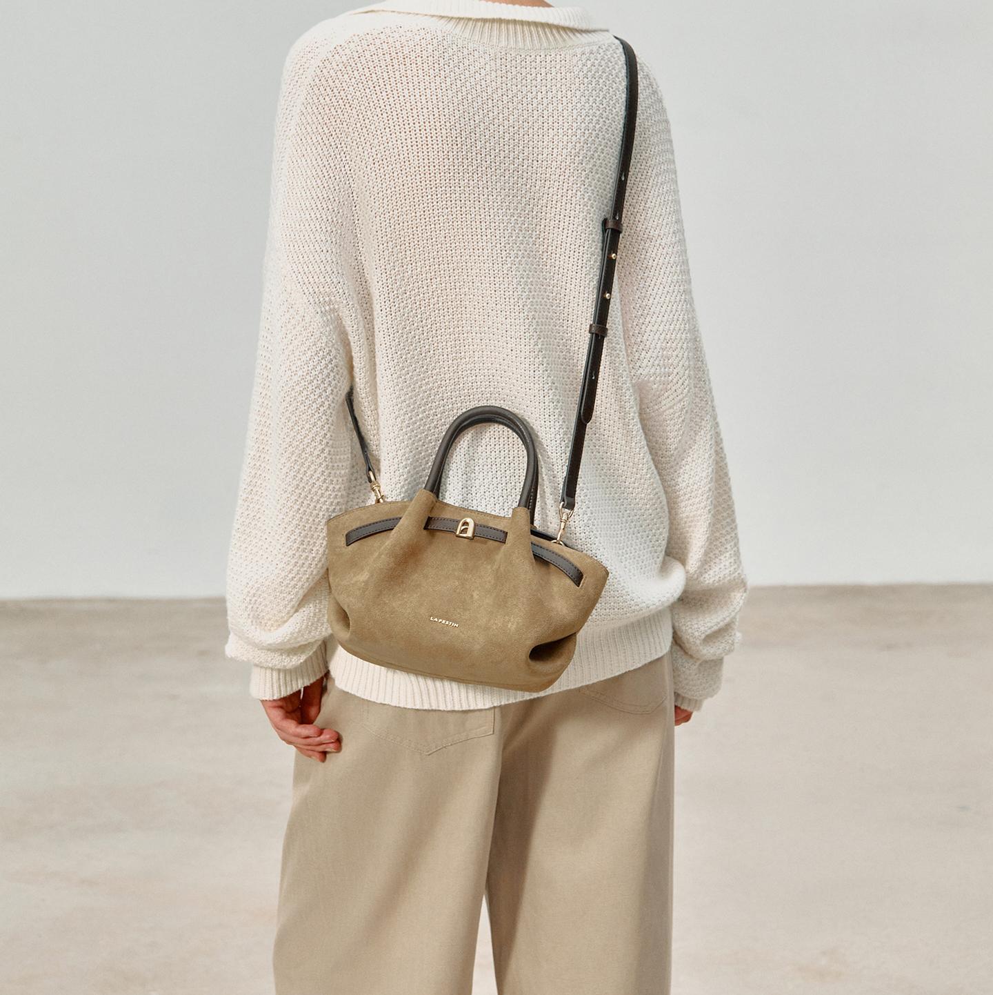Mini Soft-Grain Top Handle Bag DW10