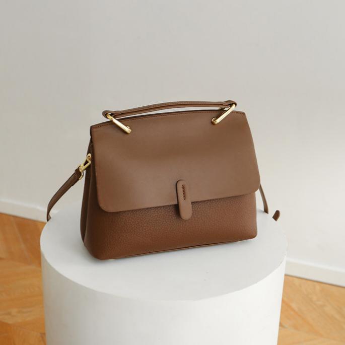 Mirelle Cocoa Top Handle Bag CZ156