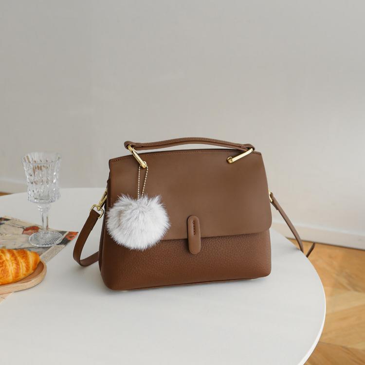 Mirelle Cocoa Top Handle Bag CZ156