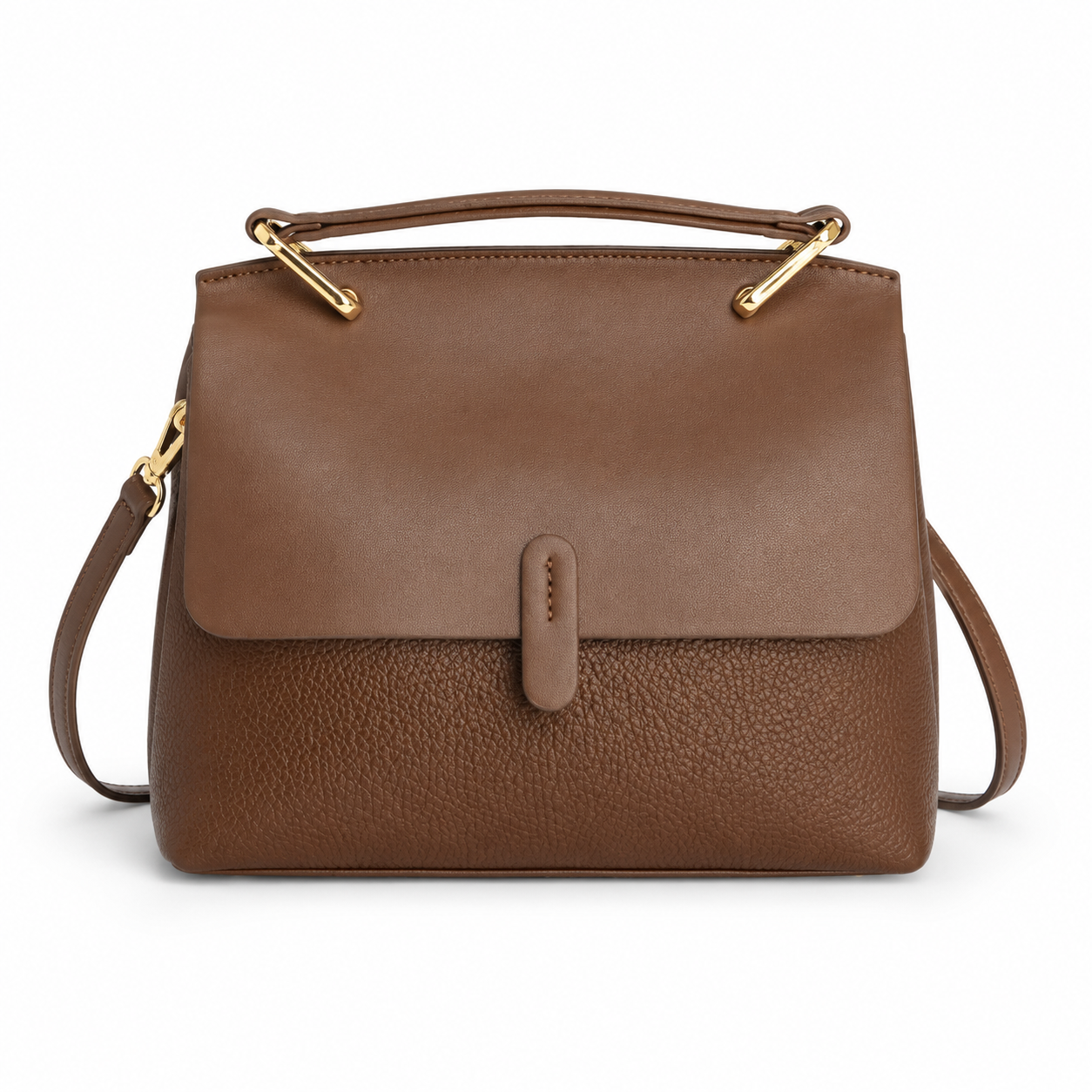 Mirelle Cocoa Top Handle Bag CZ156