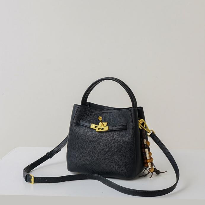Noir Belle Mini Bucket Bag HU006