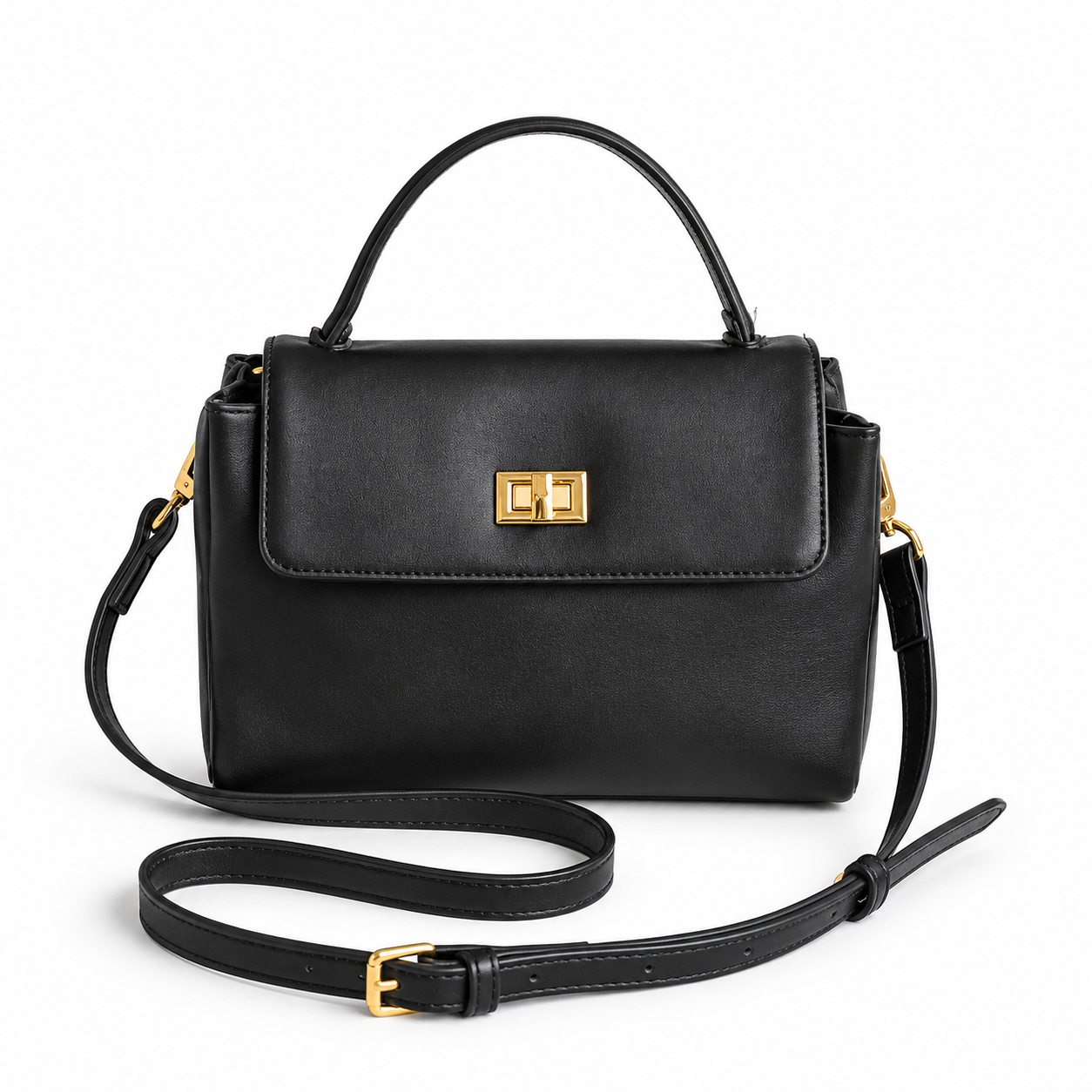 Noir Élise Top Handle Shoulder Bag CW20