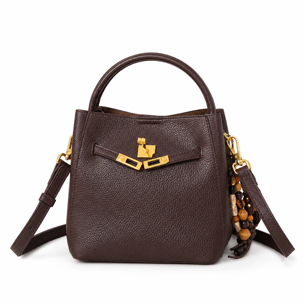 Noir Belle Mini Bucket Bag HU006