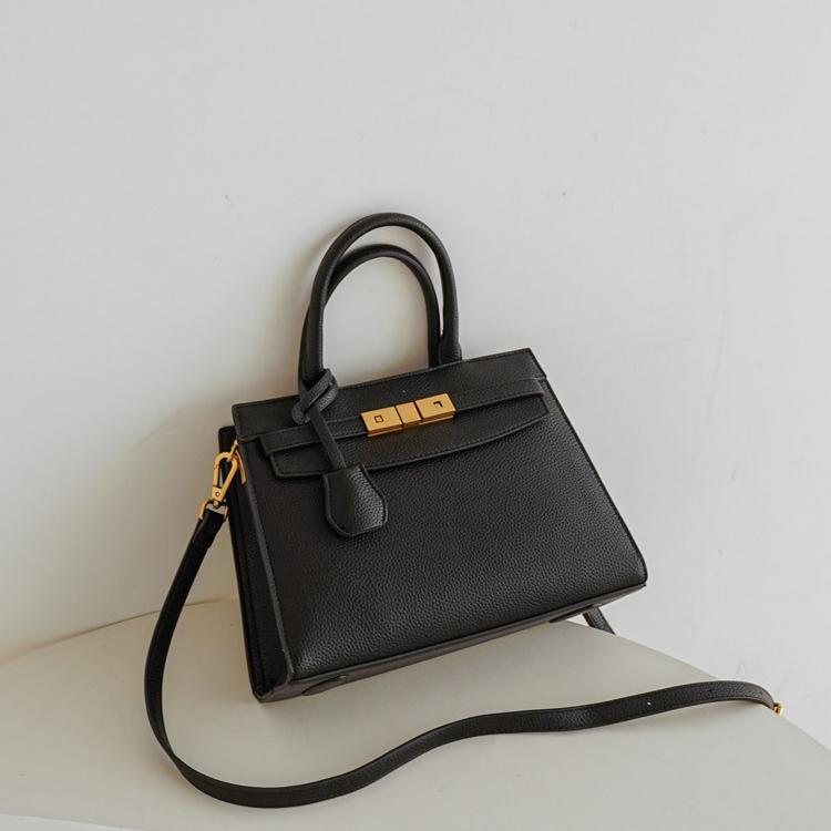 Noire Muse Top-Handle Bag