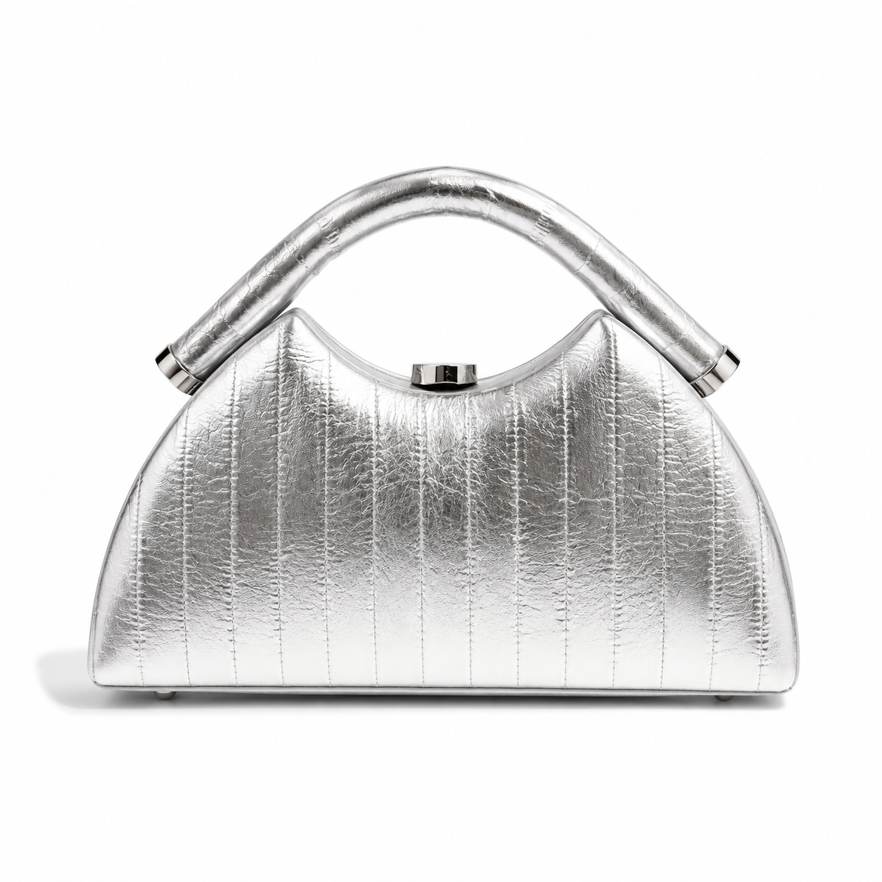 Rosalie Textured Leather Top Handle Bag CR72