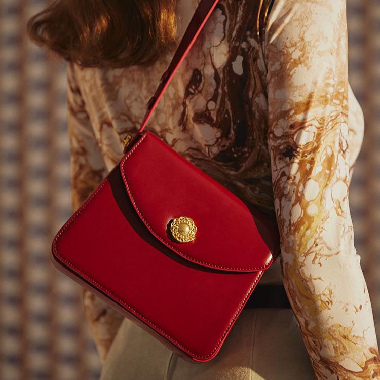 Rose Isle Sugar Cube Shoulder Bag MF937